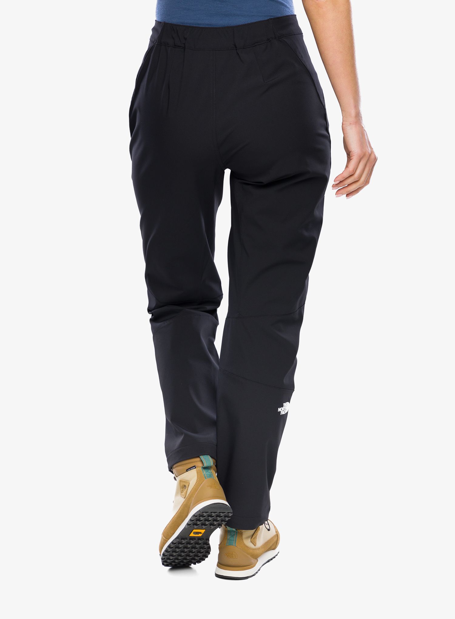 Ženske hlače The North Face Alpine Ridge Regular Straight Pant - black/black