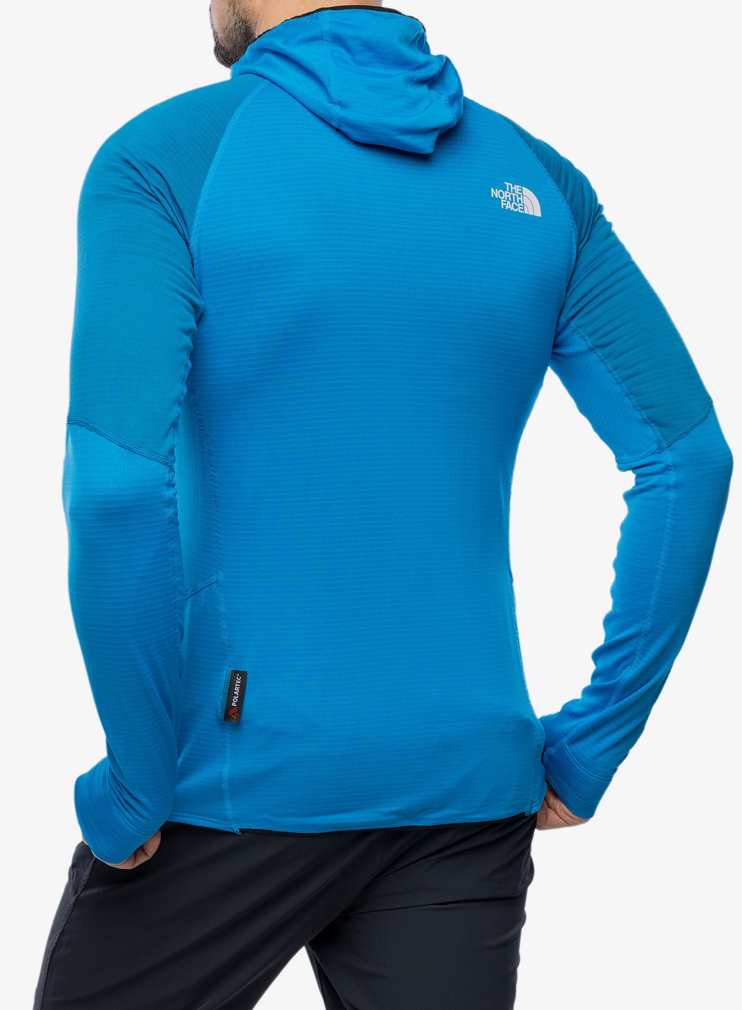 Penjačka dukserica The North Face Bolt Polartec Hoodie - skyline blue/adriatic blue
