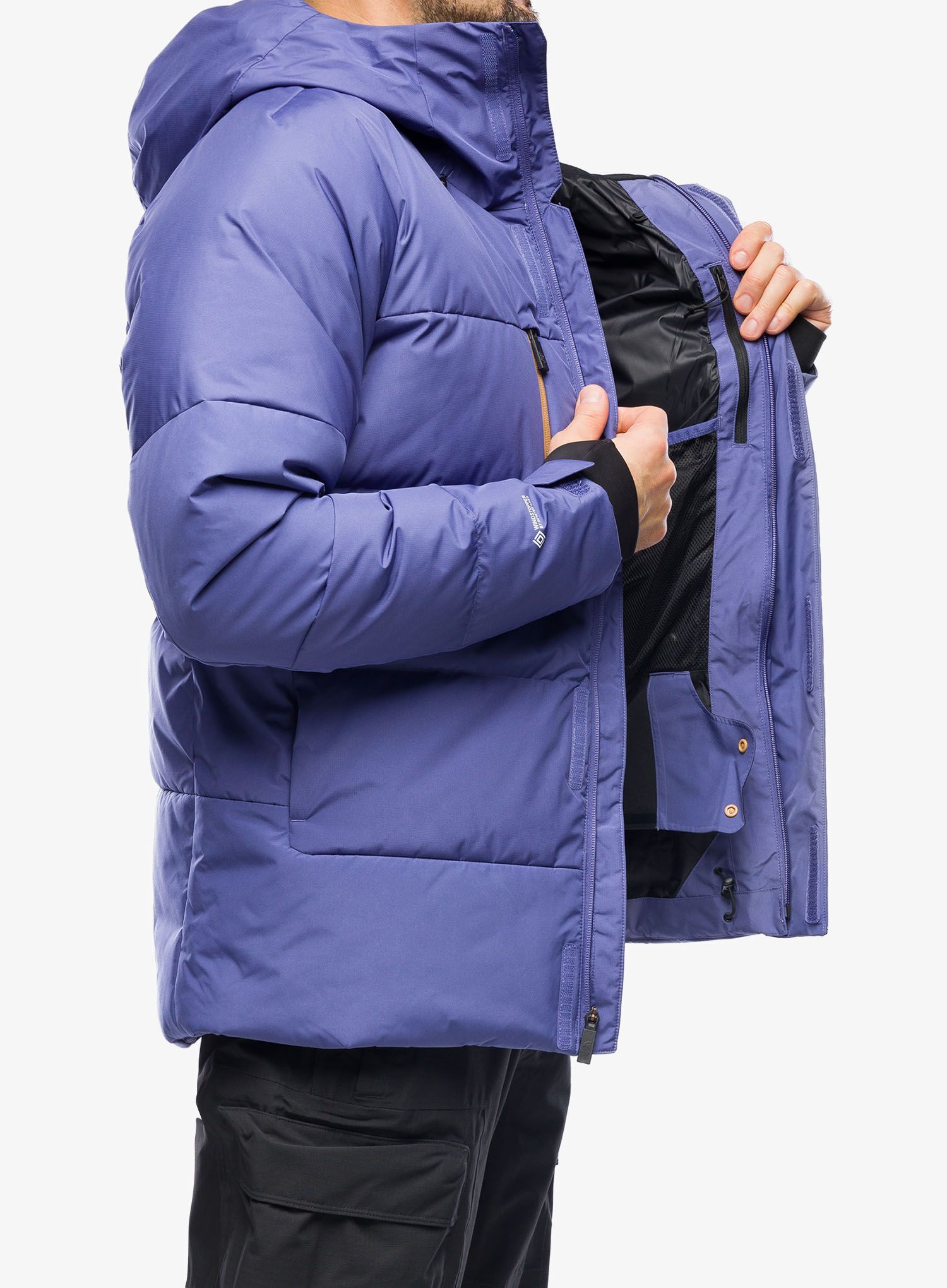 Skijaška jakna The North Face Corefire Down Windstopper Jacket - cave blue