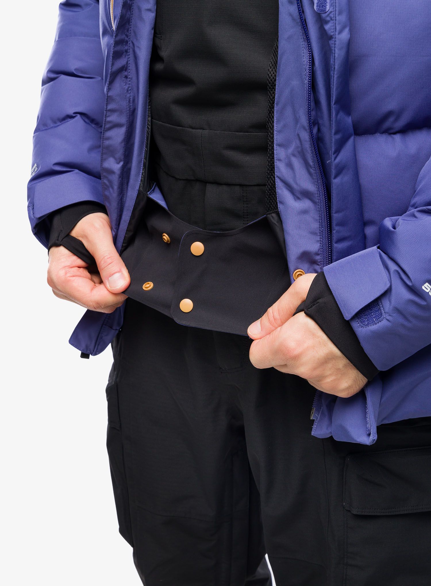 Skijaška jakna The North Face Corefire Down Windstopper Jacket - cave blue
