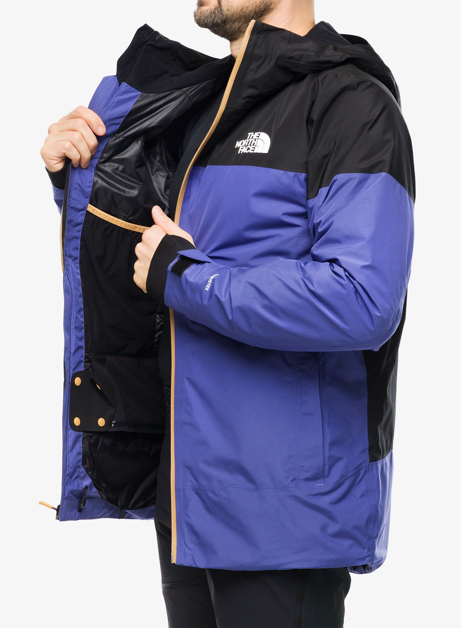 Skijaška jakna The North Face Dawnstrike GTX Insulated Jacket - cave blue/black