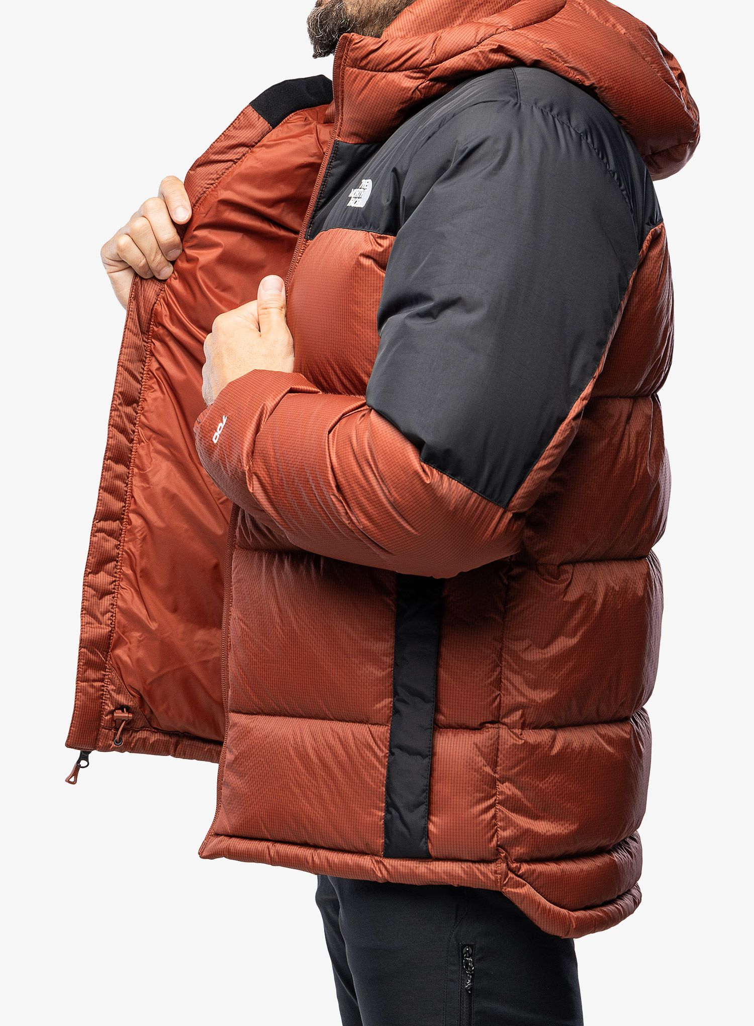 Pernata jakna The North Face Diablo Down Jacket Hoodie - brown/black