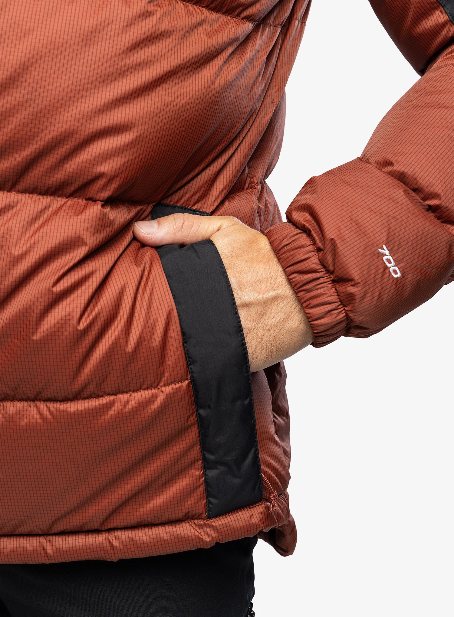 Pernata jakna The North Face Diablo Down Jacket Hoodie - brown/black