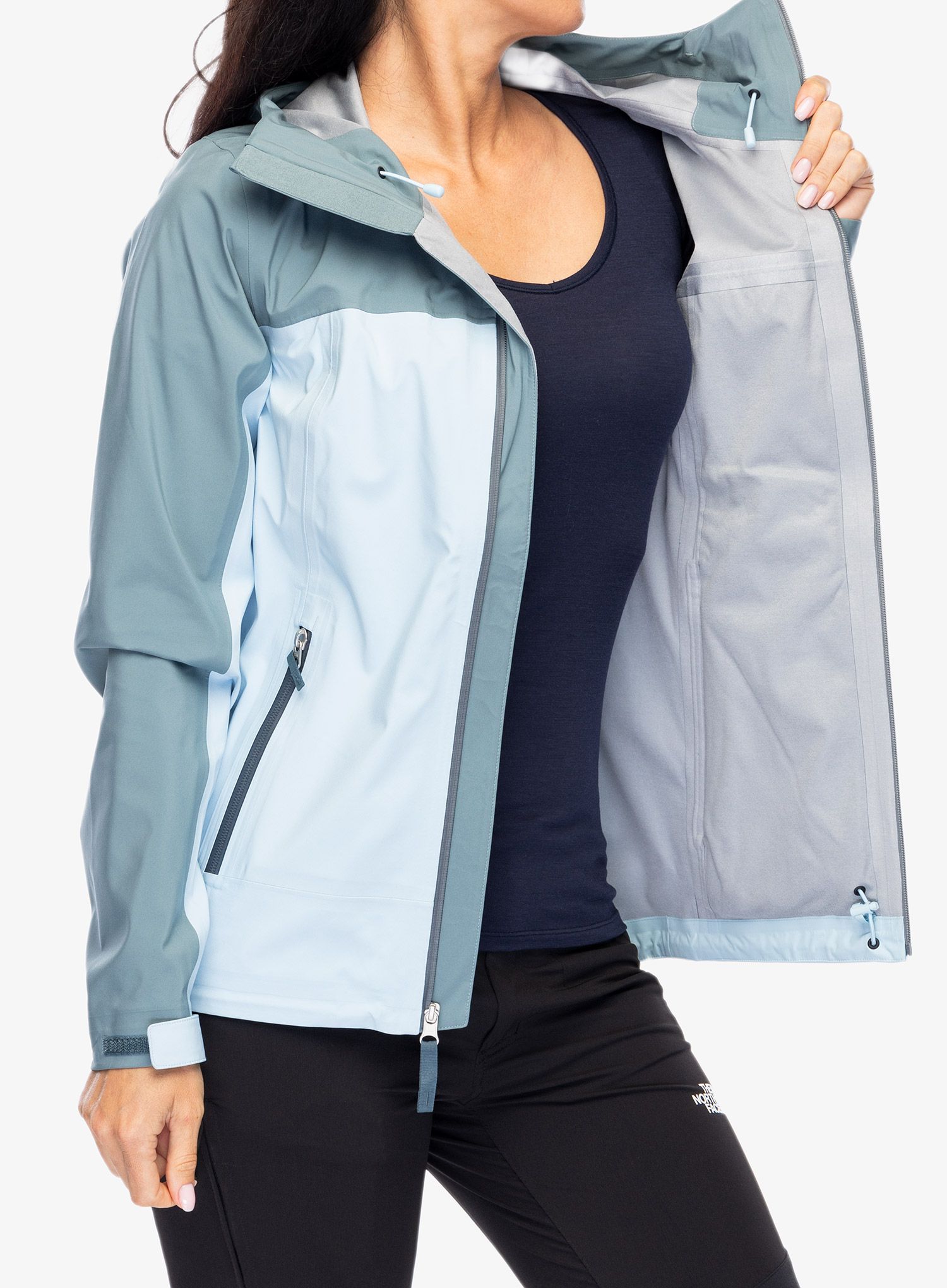 Ženska jakna The North Face Dryzzle Flex FUTURELIGHT Jacket - beta blue/goblin blue