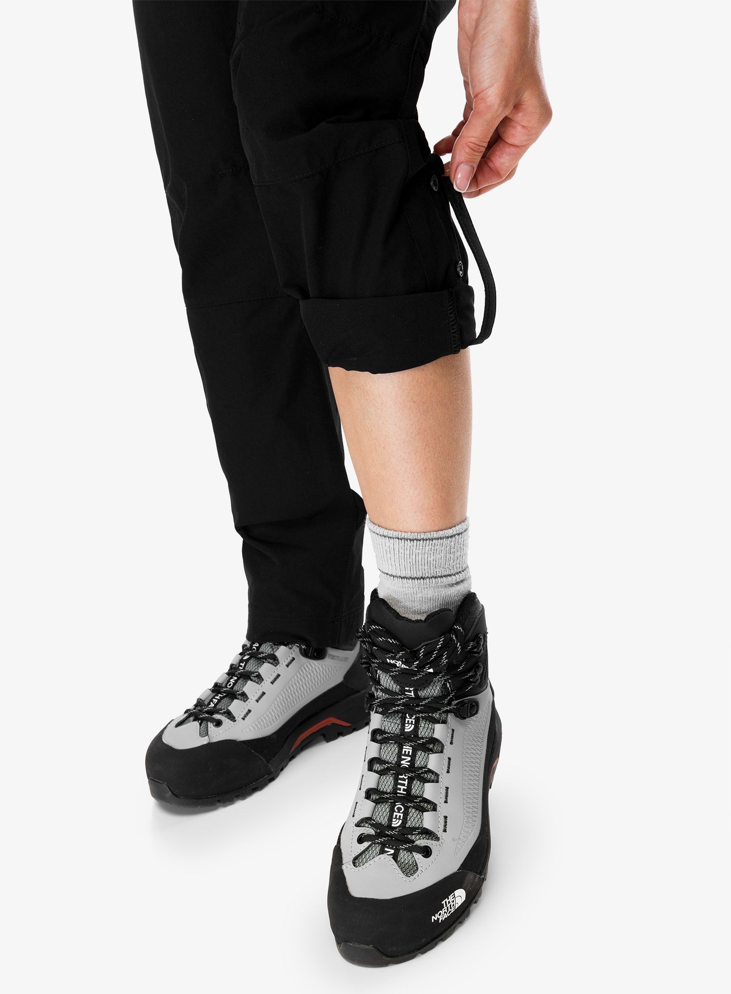Ženske hlače The North Face Exploration Conv Reg Straight Pant-Eu - tnf black