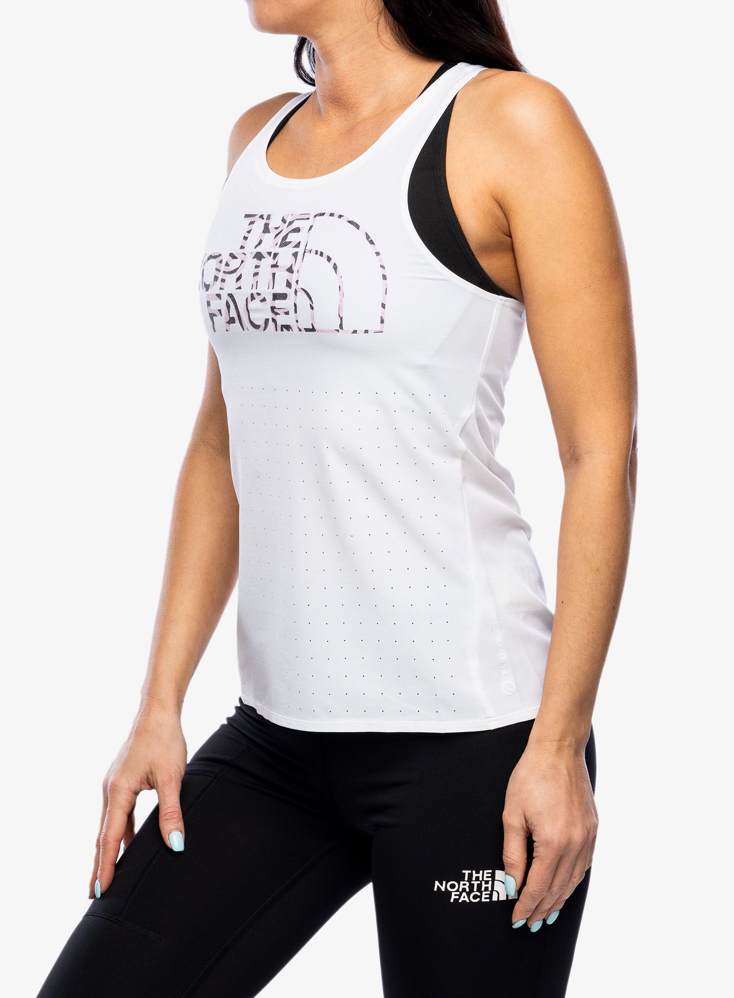 Ženski top The North Face Flight Weightless Tank - tnfwht/lvndrfgfrelcbprint