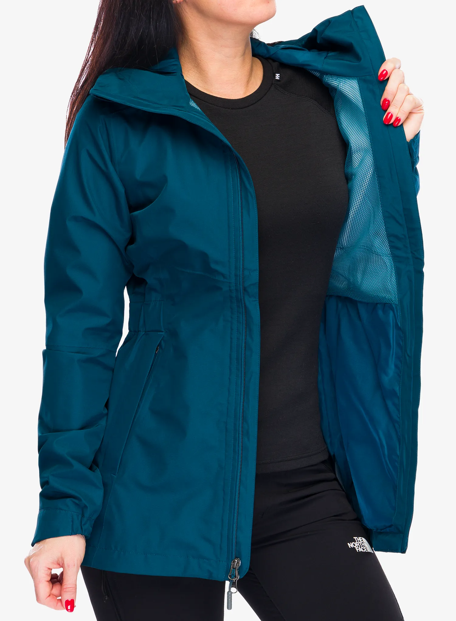 Ženski kaput The North Face Hikesteller Parka Shell - midnight petrol