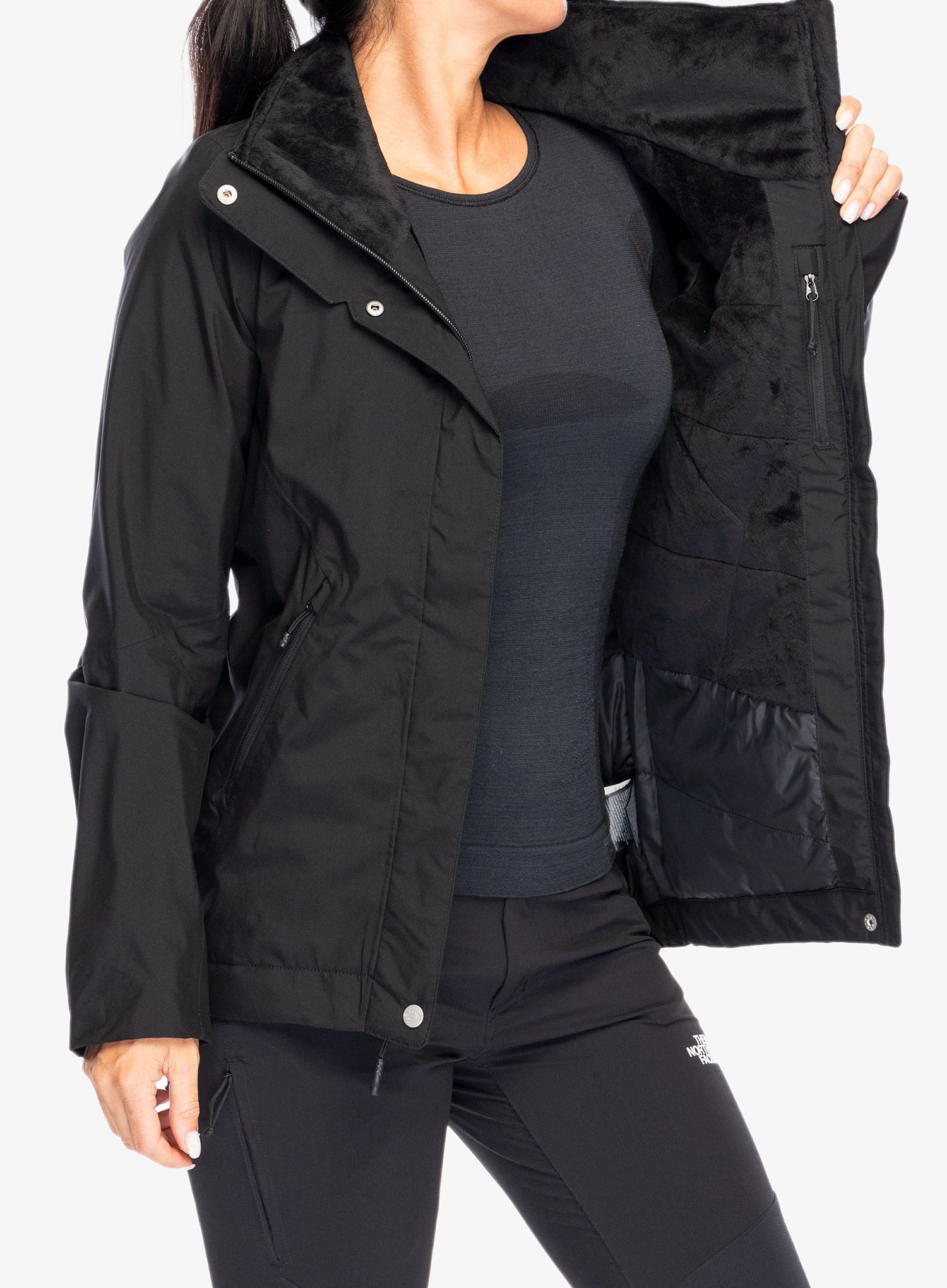 Ženska jakna The North Face Inlux Insulated Jacket - tnf black