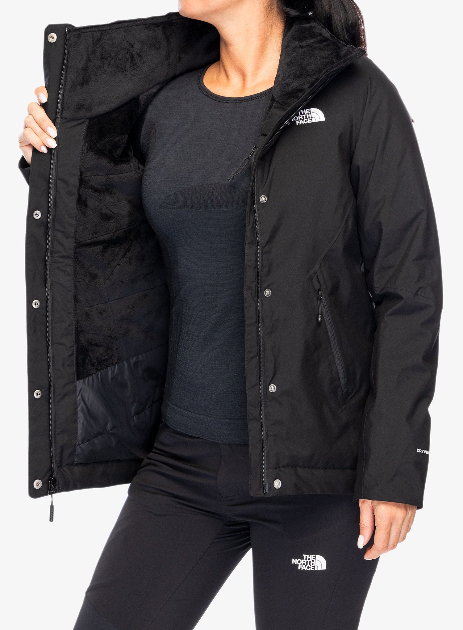Ženska jakna The North Face Inlux Insulated Jacket - tnf black