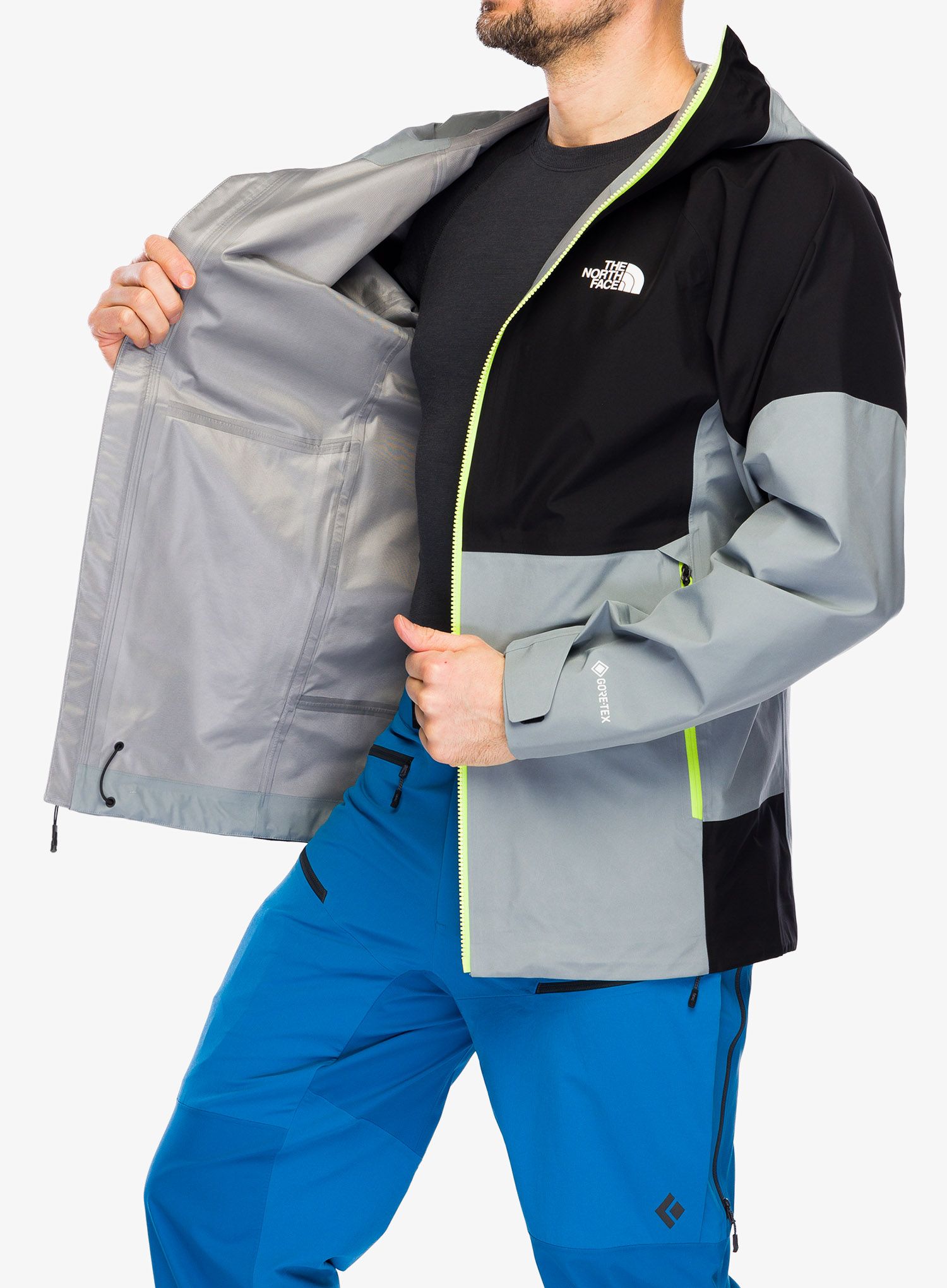 GORE TEX jakna The North Face Jazzi GTX Jacket - monument grey/black