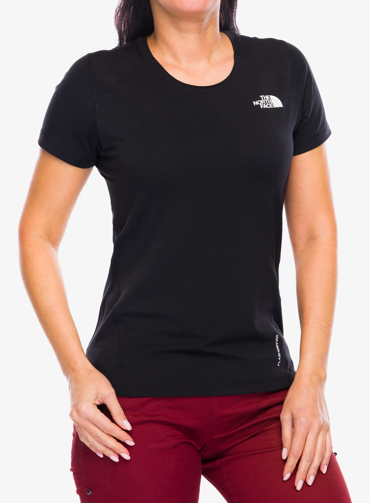 Ženska majica The North Face Lightning Alpine S/S Tee - tnf black