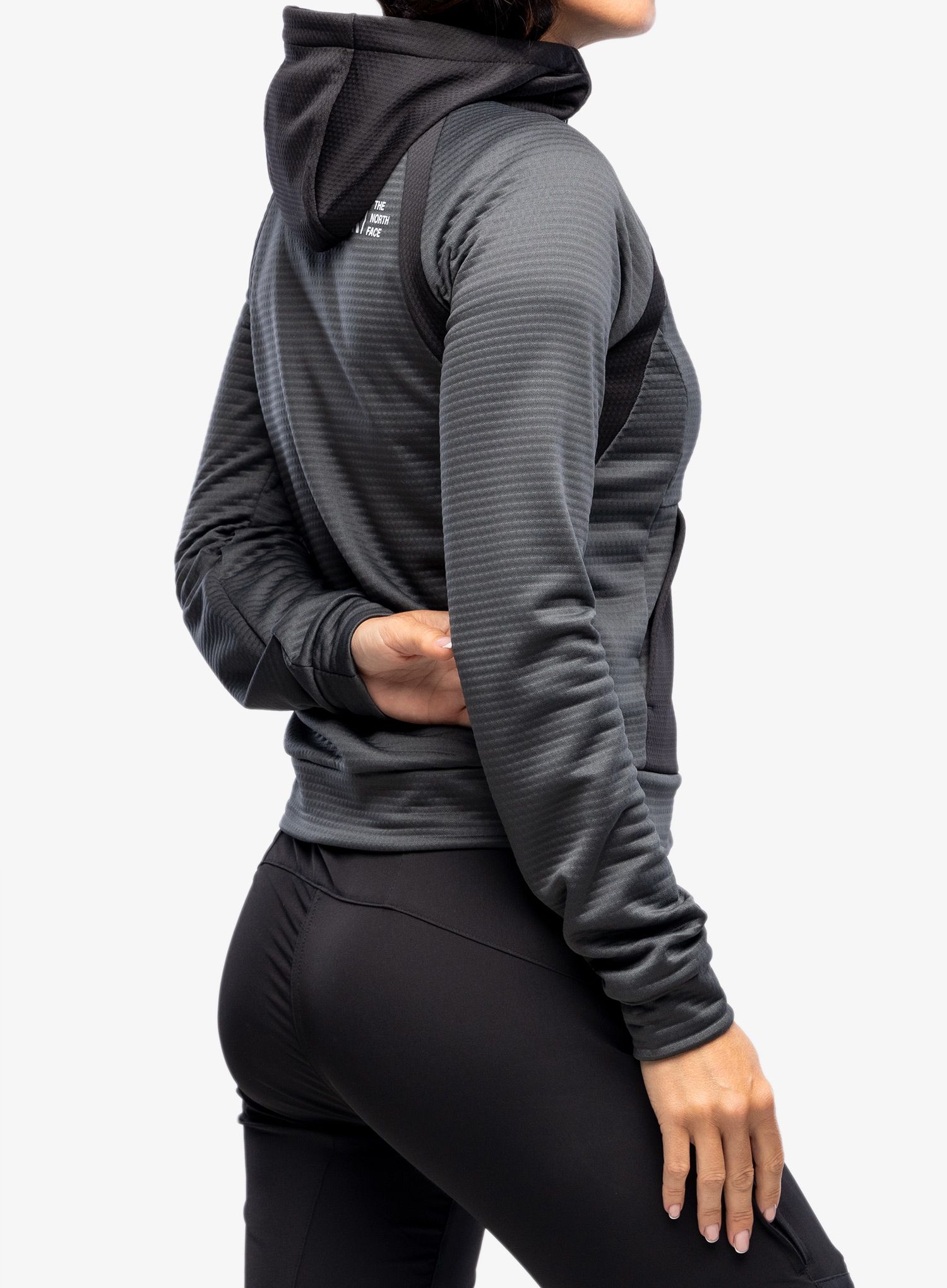 Ženska dukserica na otkopčavanje The North Face Ma Full Zip Fleece - grey/black