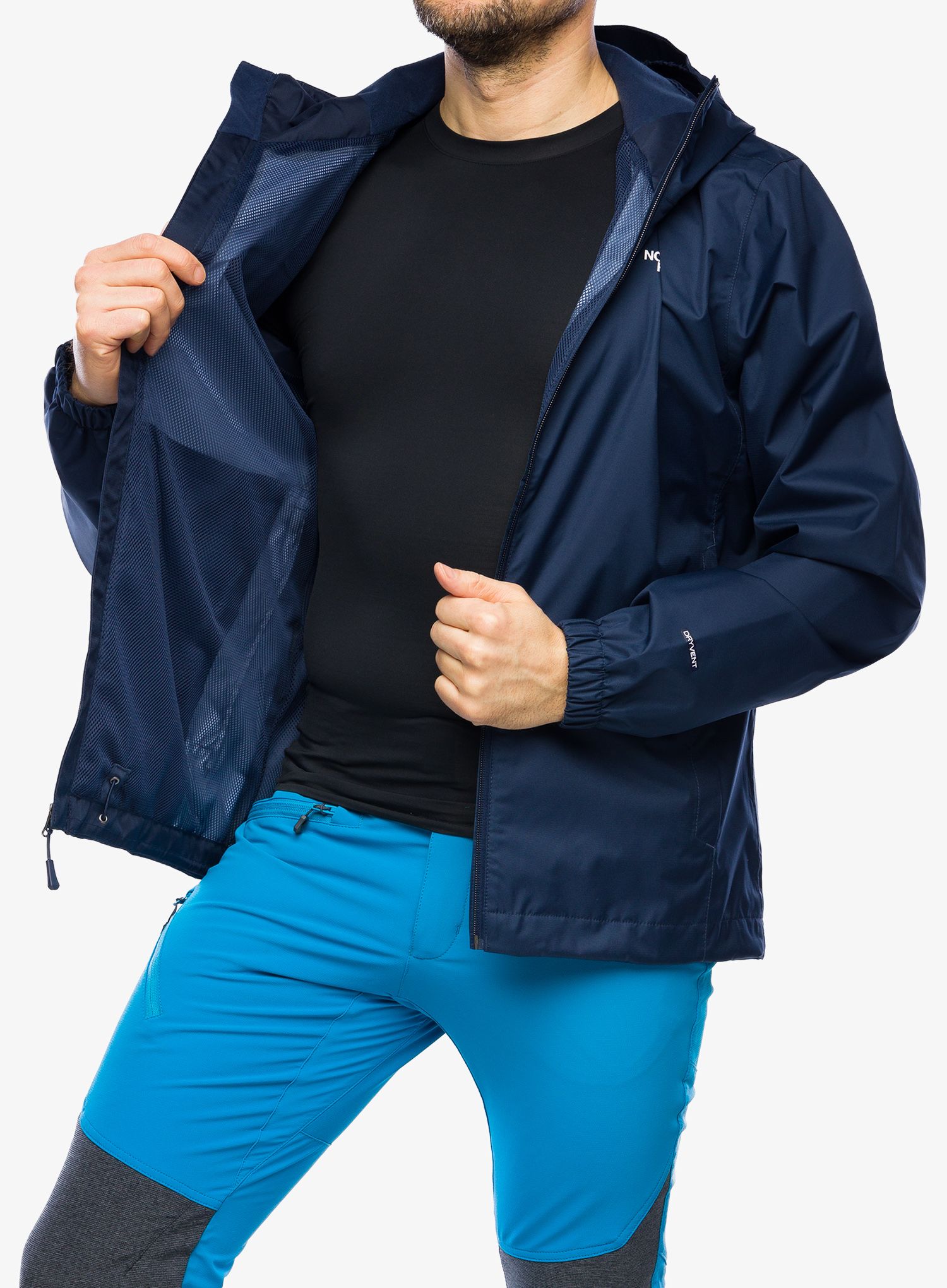 Kišna jakna The North Face Quest Jacket - summit navy