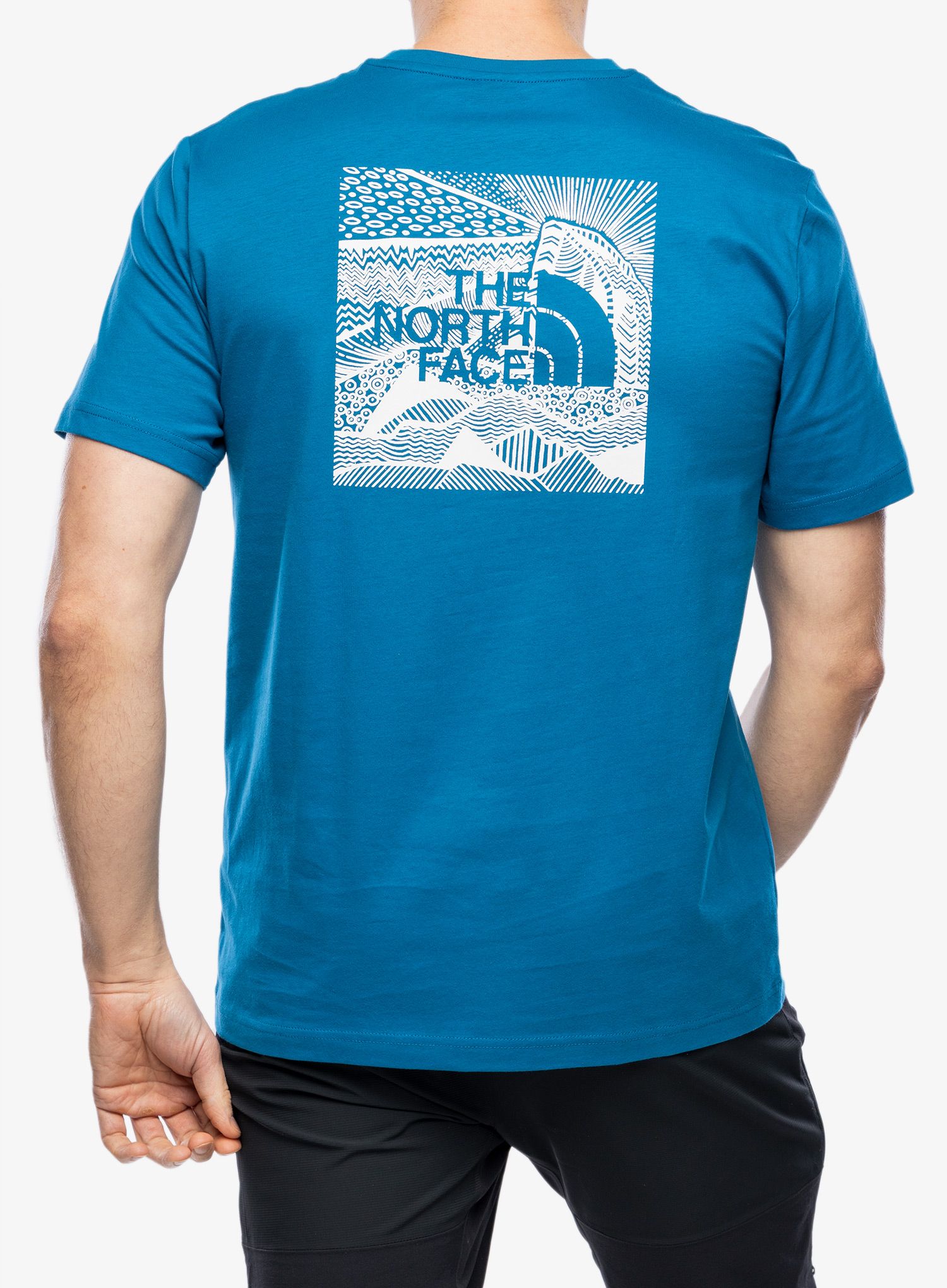 Pamučna majica The North Face S/S Redbox Celebration Tee - adriatic blue