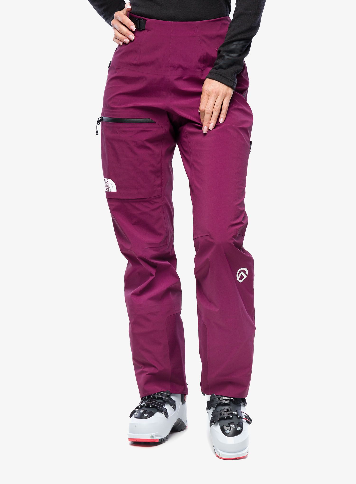 Ženske hlače za planinu The North Face Summit Chamlang FUTURELIGHT Pant - boysenberry