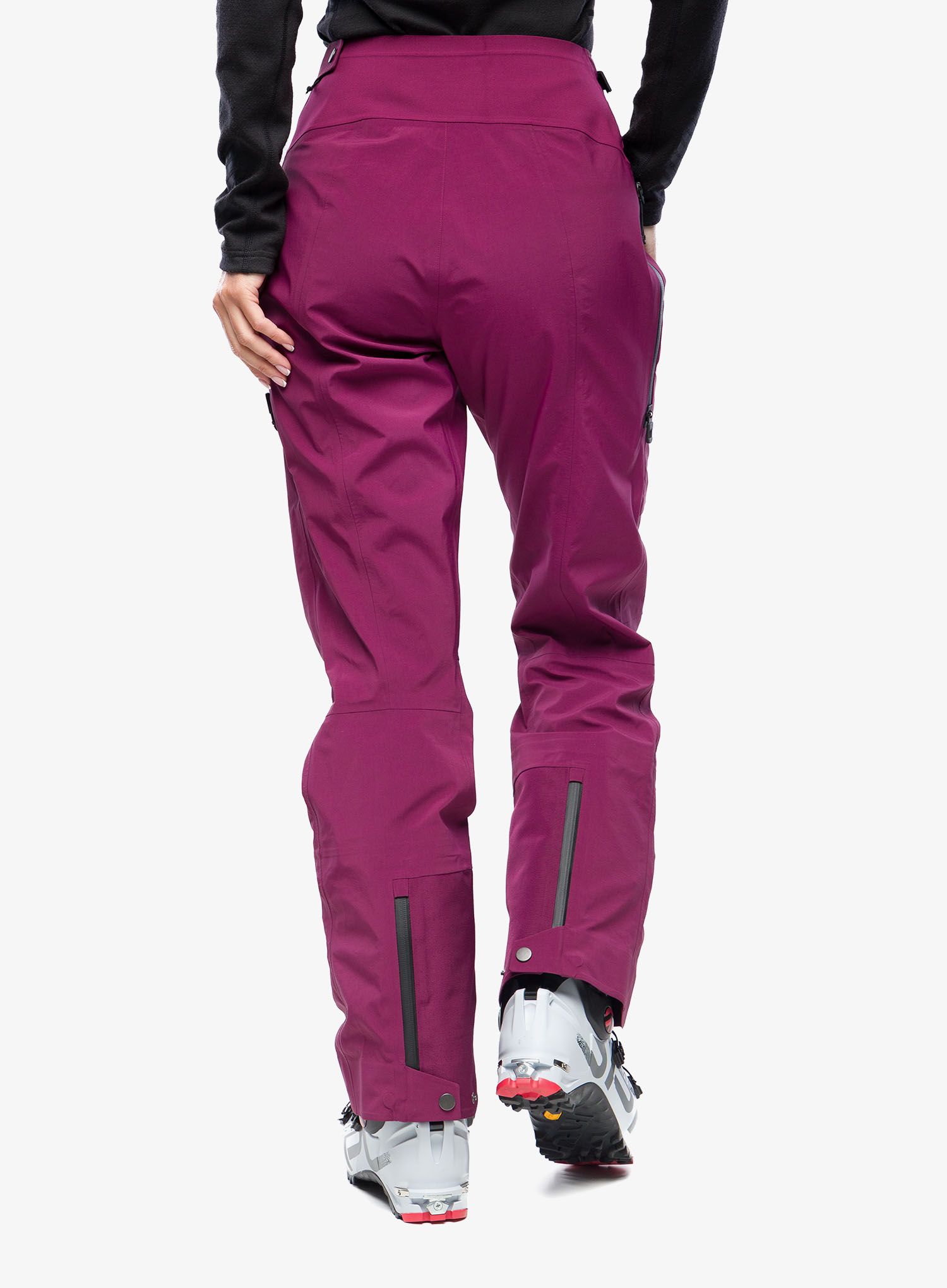 Ženske hlače za planinu The North Face Summit Chamlang FUTURELIGHT Pant - boysenberry