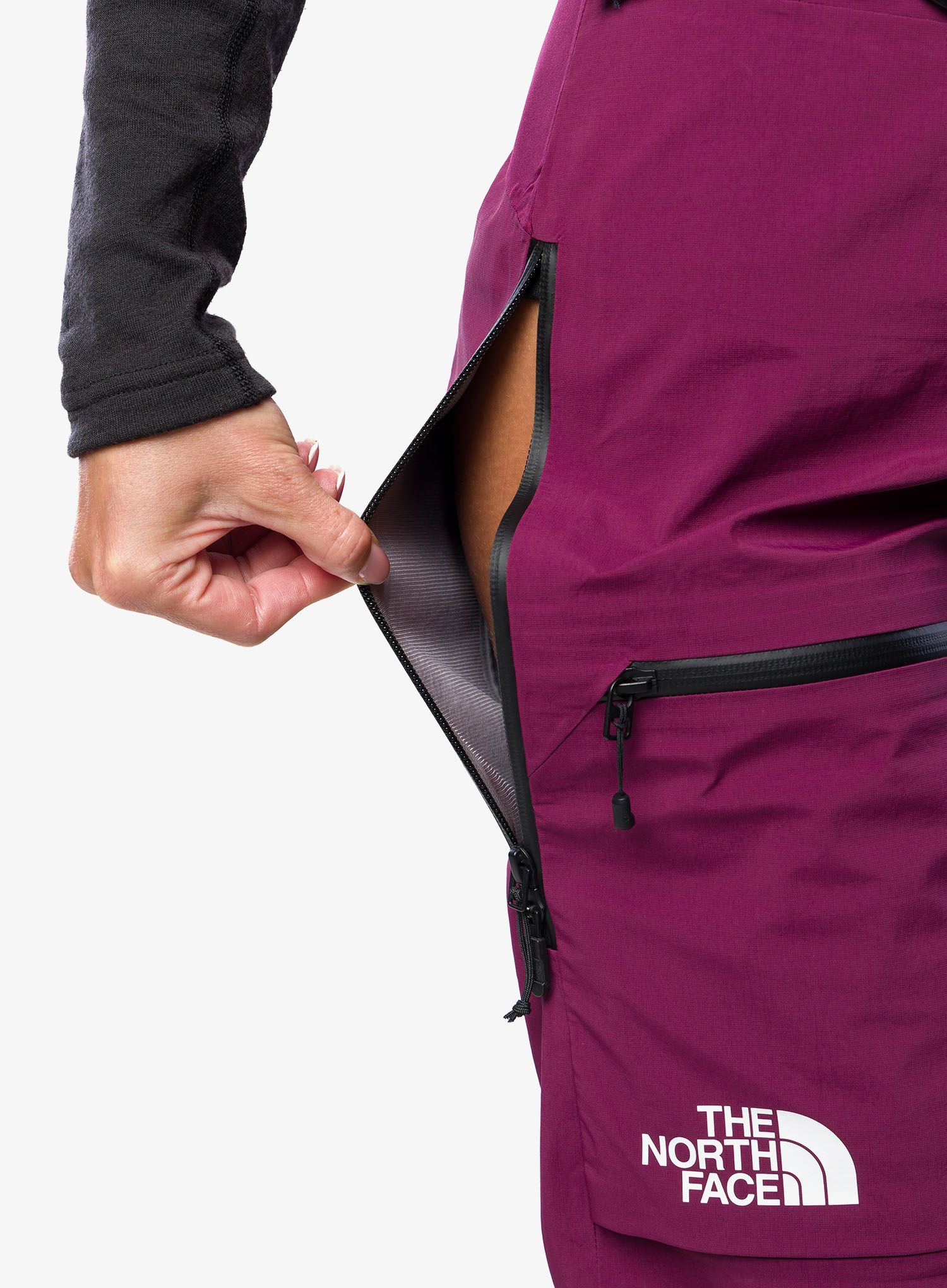 Ženske hlače za planinu The North Face Summit Chamlang FUTURELIGHT Pant - boysenberry