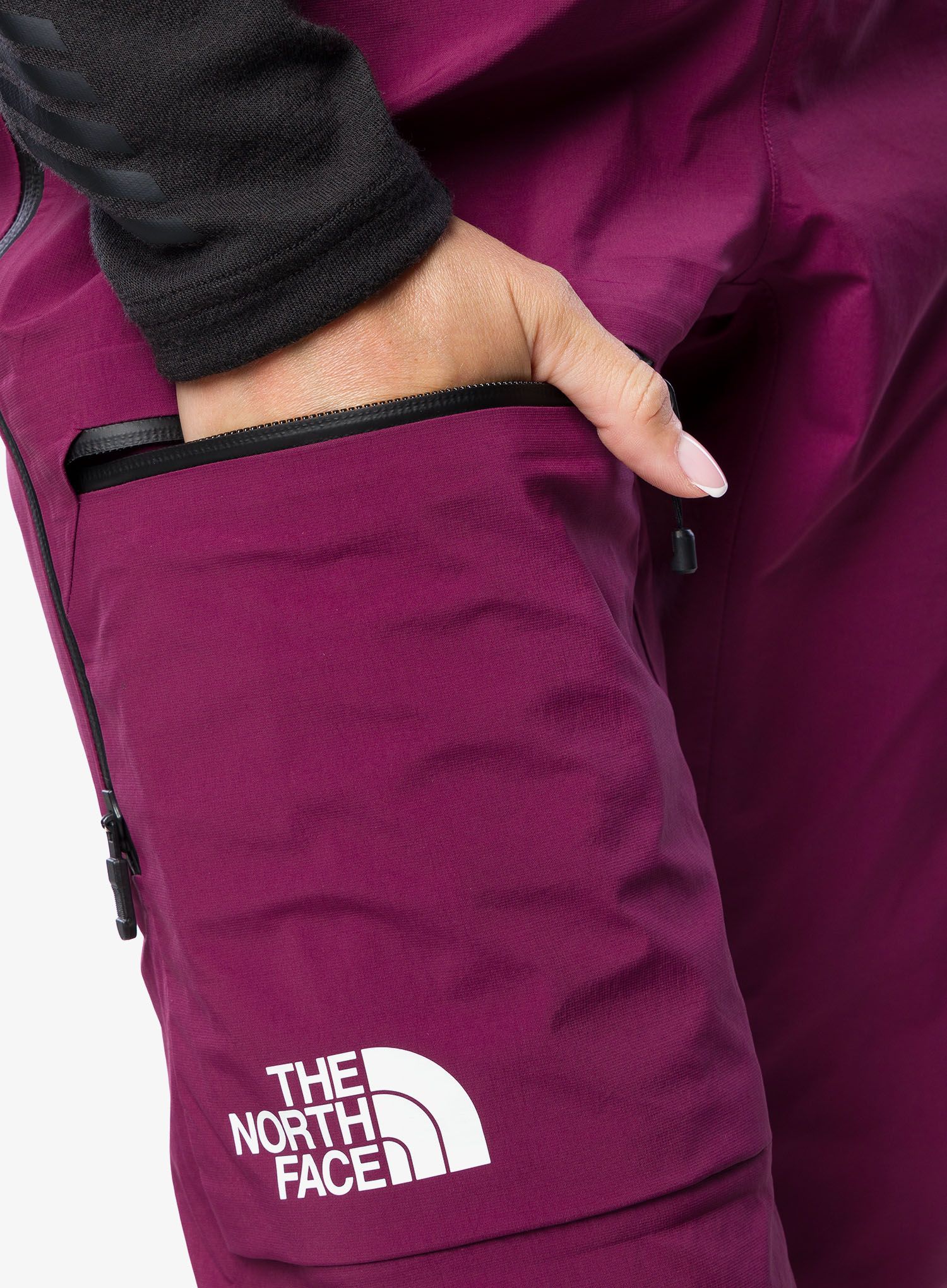 Ženske hlače za planinu The North Face Summit Chamlang FUTURELIGHT Pant - boysenberry