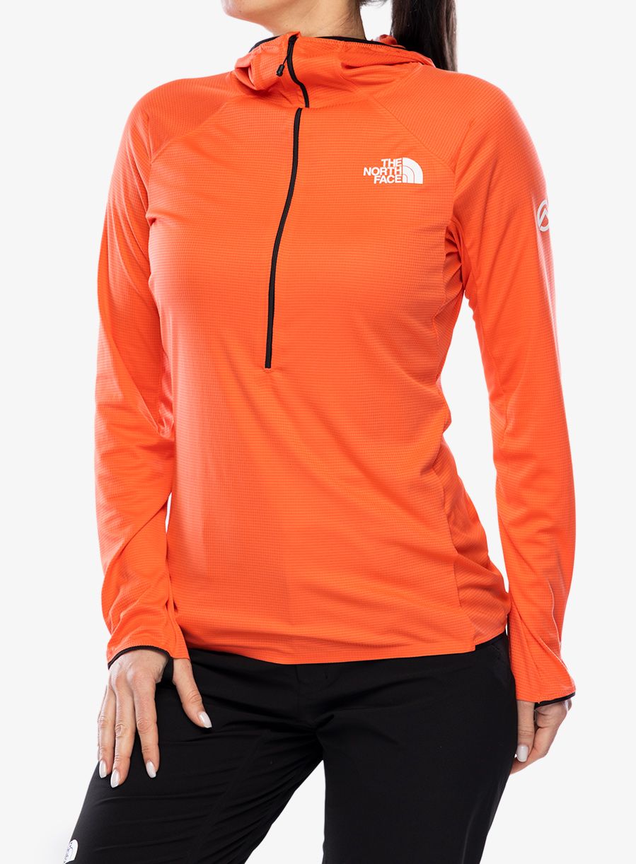 Ženska dukserica The North Face Summit Direct Sun Hoodie - radiant orange