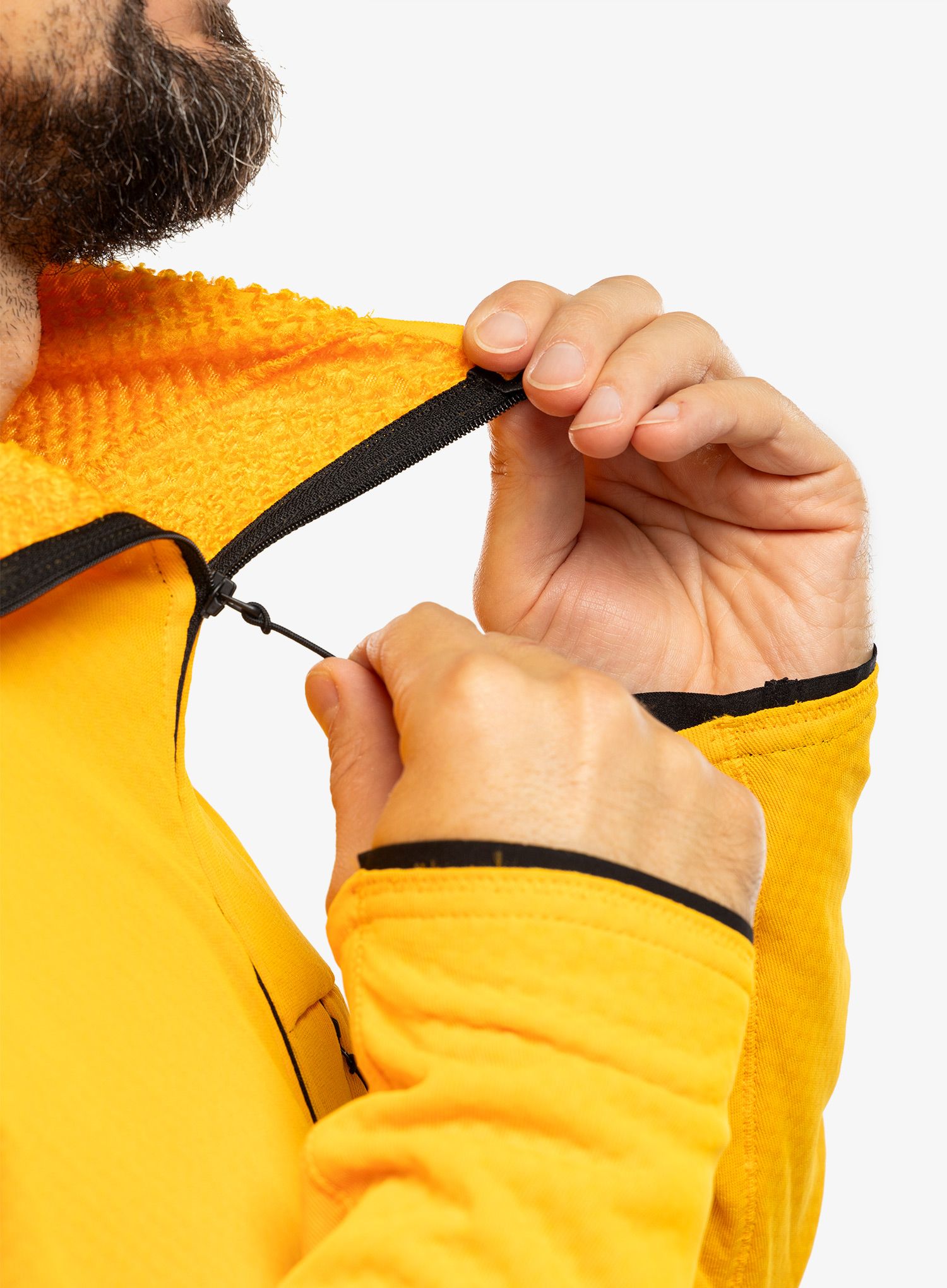 Dukserica od flisa The North Face Summit FutureFleece FZ Hoodie - summit gold