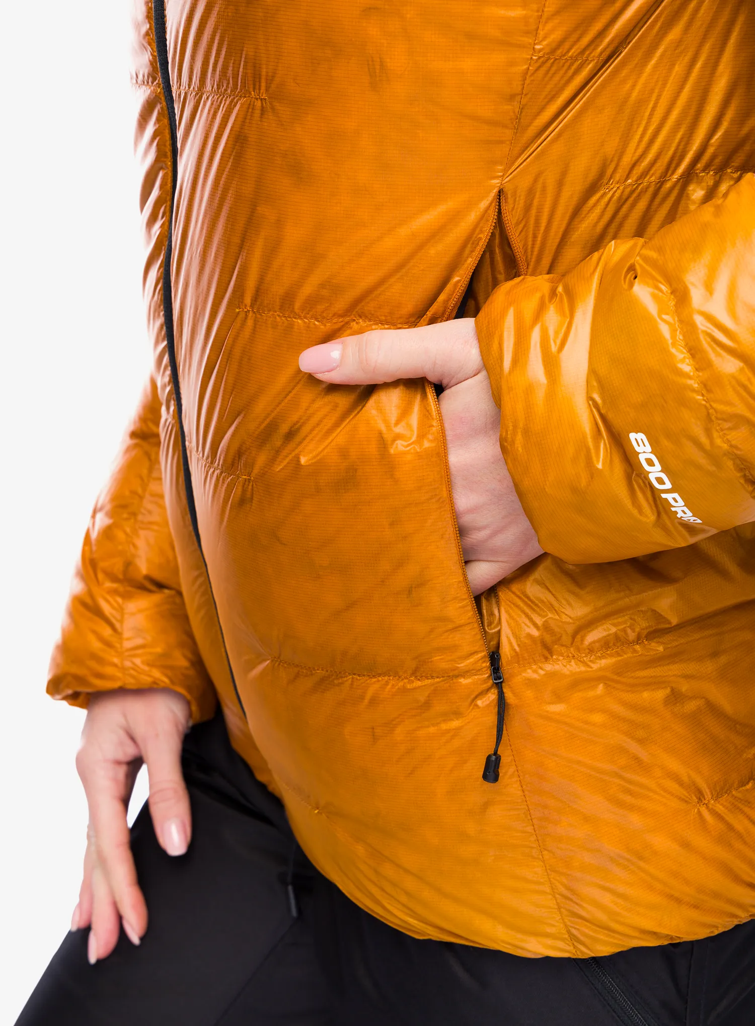 Ženska perjana jakna The North Face Summit Pumori Down Parka - iron citrus