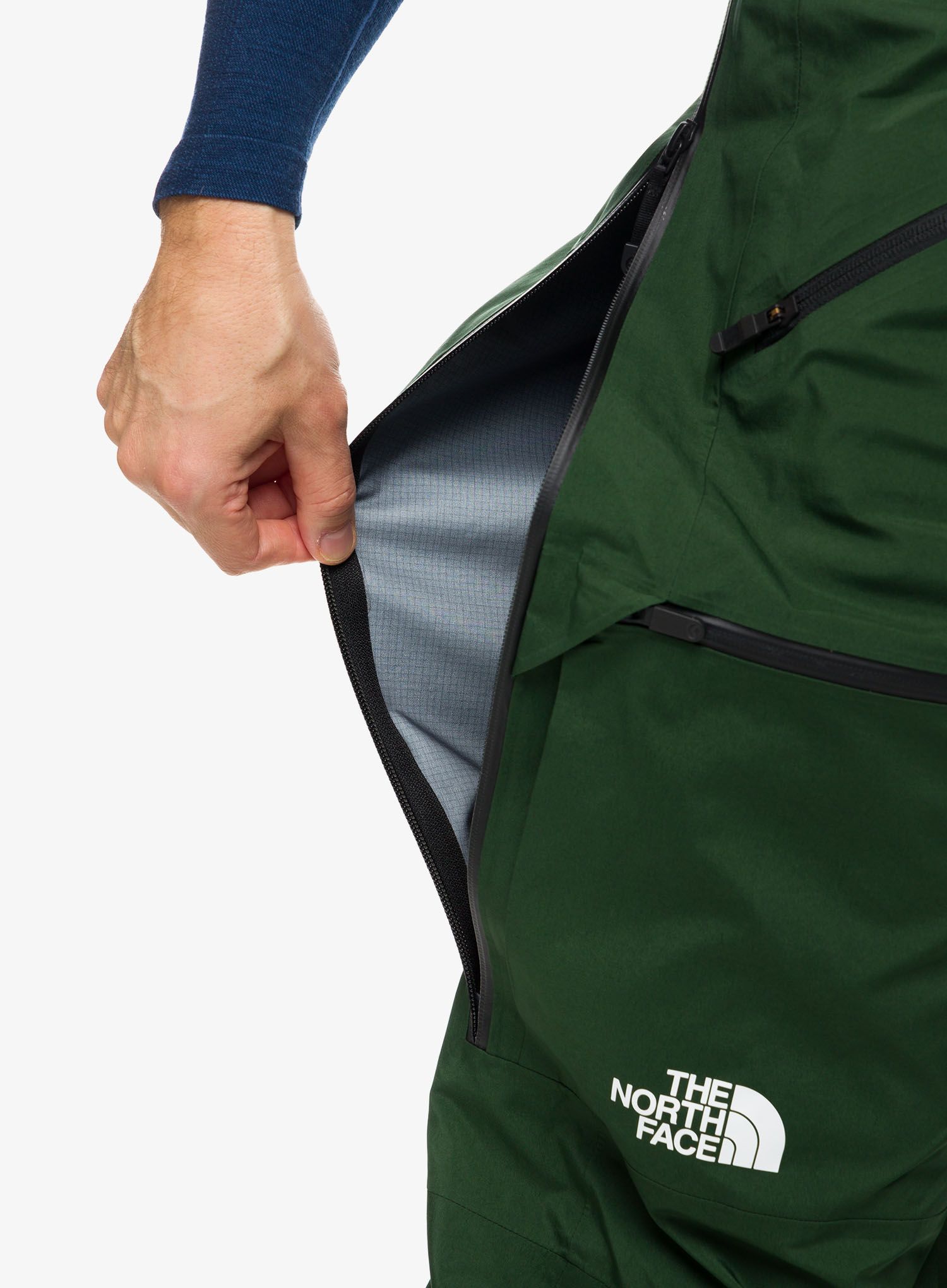 Kišne hlače The North Face Summit Tsirku GTX Pro Bib - pine needle