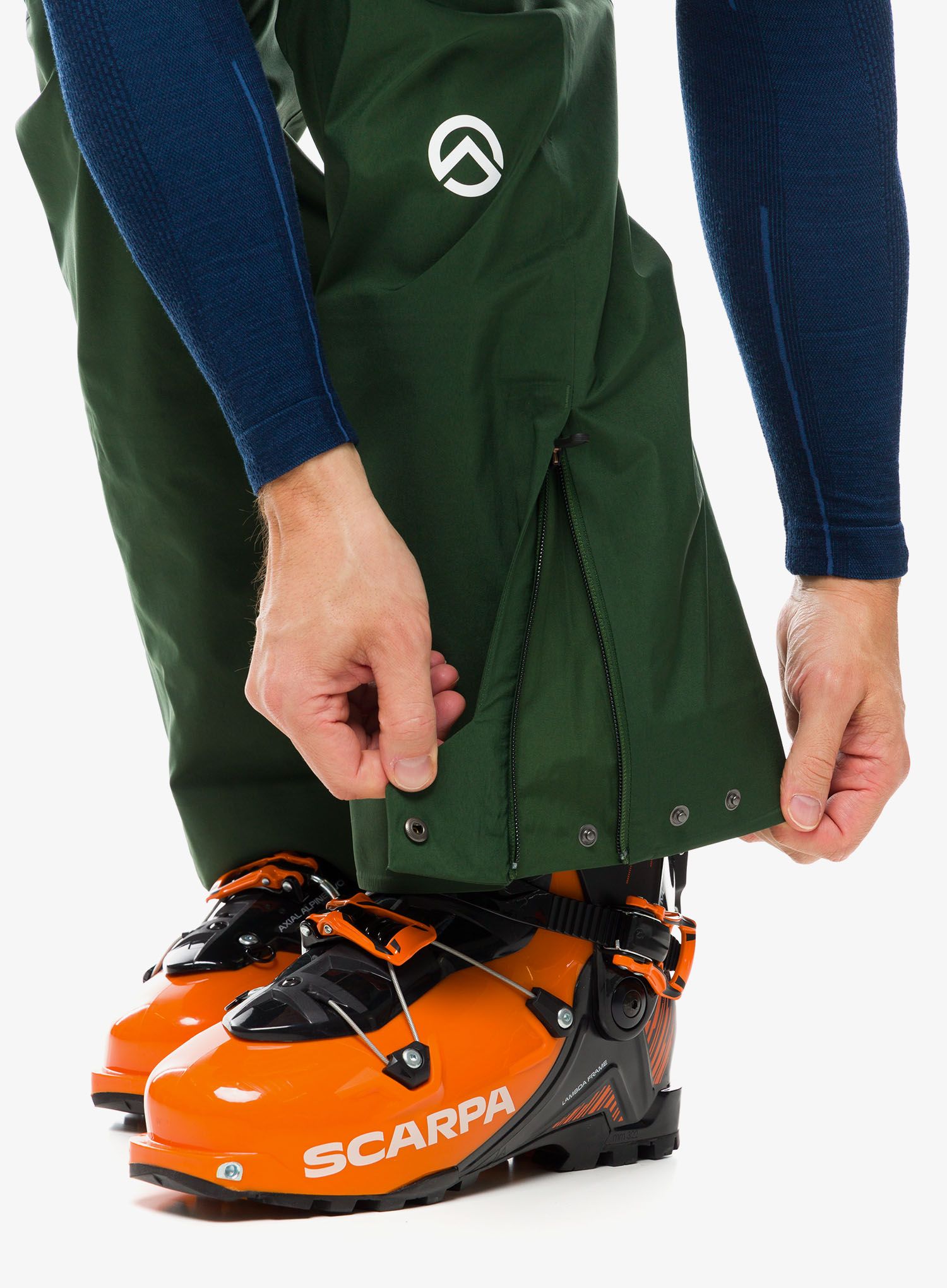 Kišne hlače The North Face Summit Tsirku GTX Pro Bib - pine needle