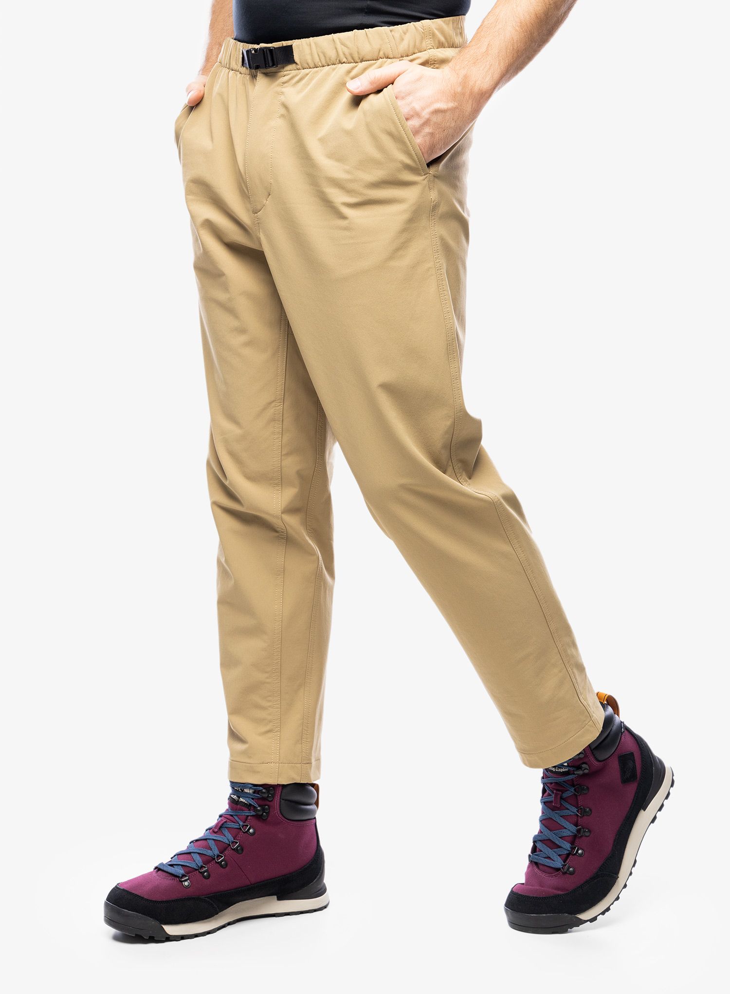 Planinarske hlače The North Face Tagen 1/4 Zip Fleece - kelp tan