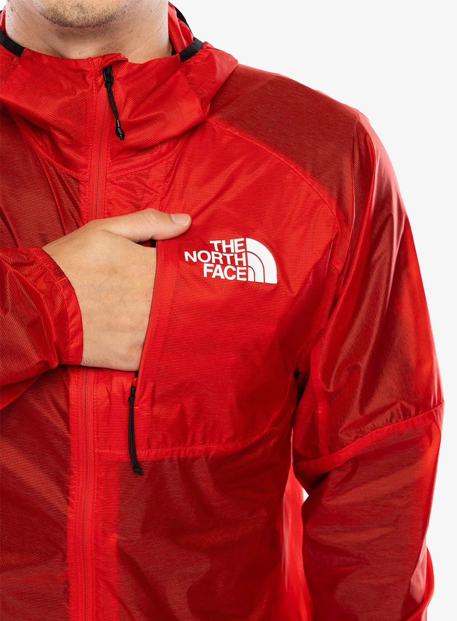 Vjetrovka The North Face Windstream Shell - high risk red