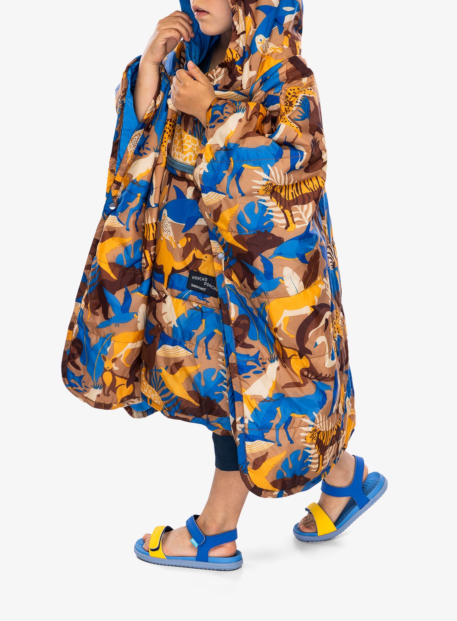 Planinarski ogrtač Therm a Rest Honcho Poncho Kids - animal