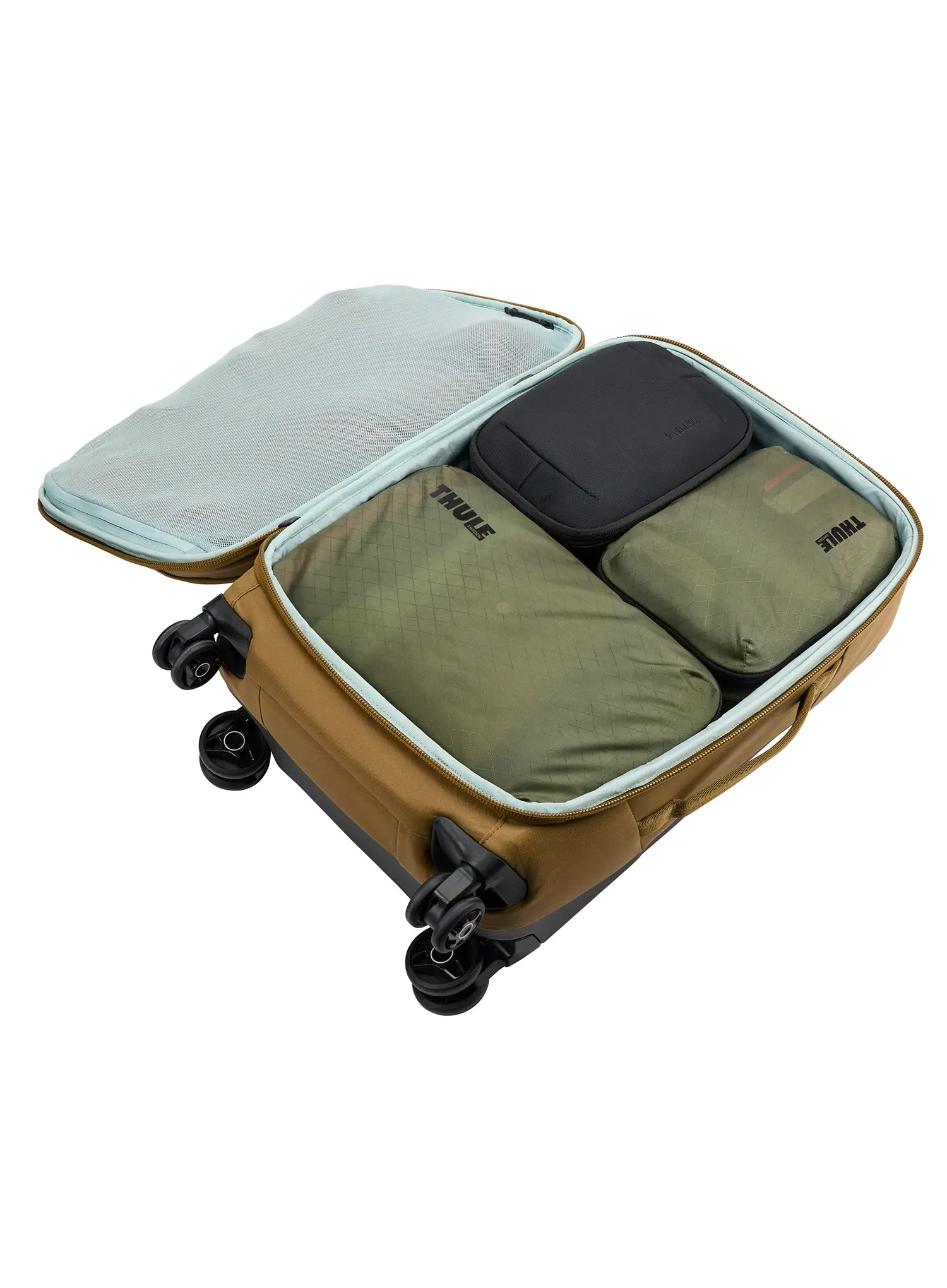 Set organizera Thule Compression Cube Set - soft green