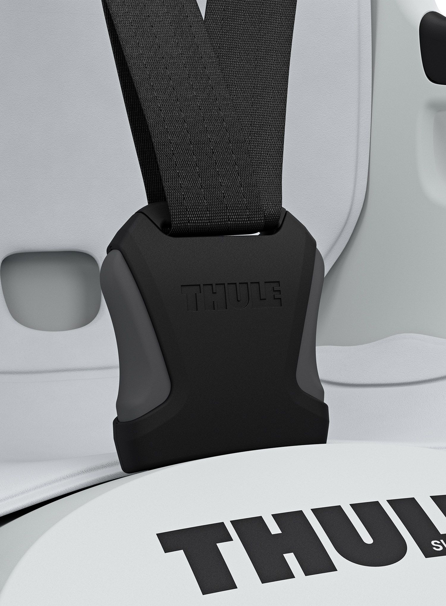 Dječje sjedalo za bicikl Thule Ride Along 2 - light gray