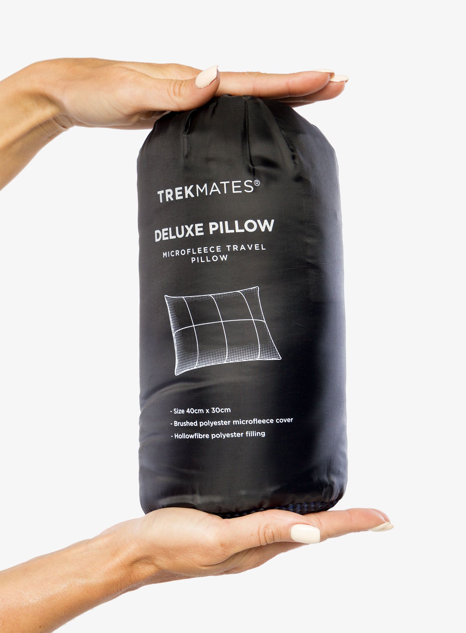 Putni jastuk Trekmates Deluxe Pillow - navy