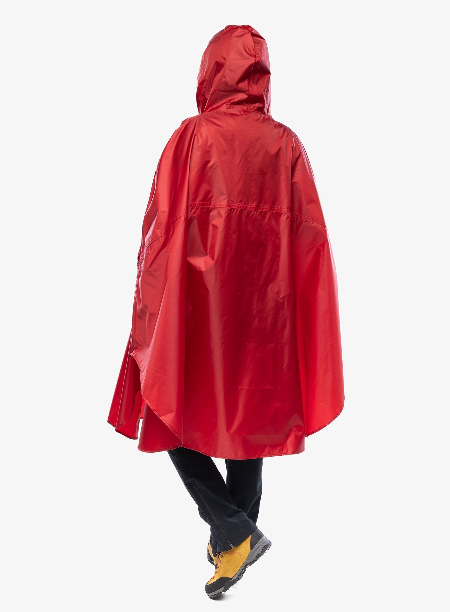 Planinarski ogrtač Trekmates Rove Poncho - chilli pepper