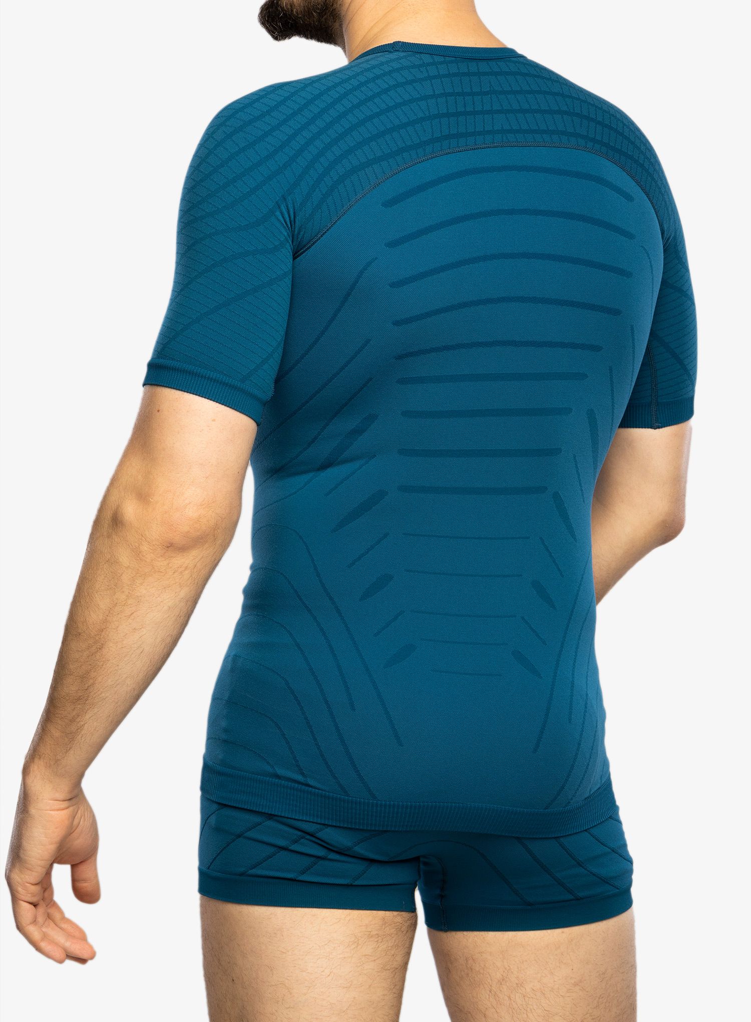 Termo majica UYN Motyon 2.0 UW Shirt SH SL - blue poseidon