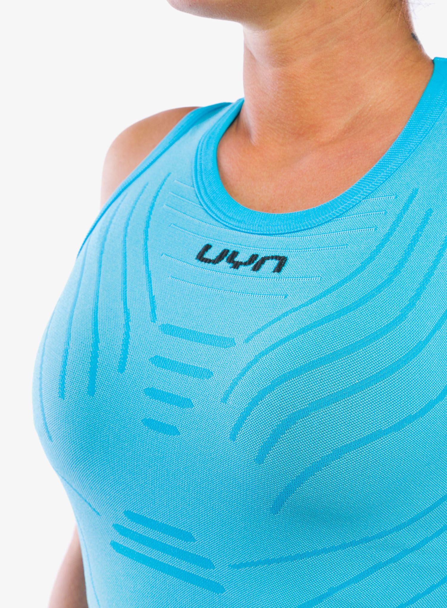 Ženski top UYN Motyon 2.0 UW Singlet - aquarius