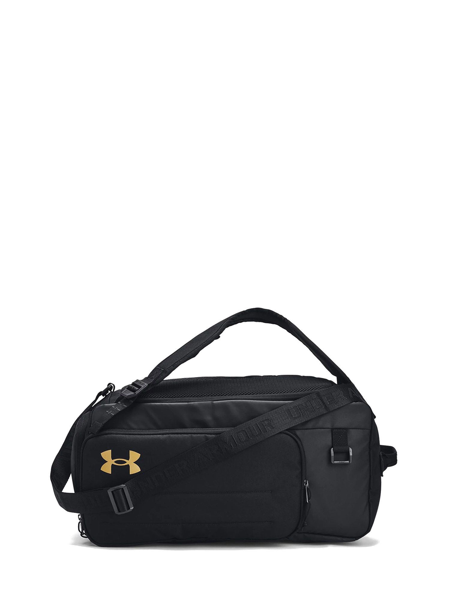 Torba Under Armour Contain Duo Small BP Duffle - black/metallic gold