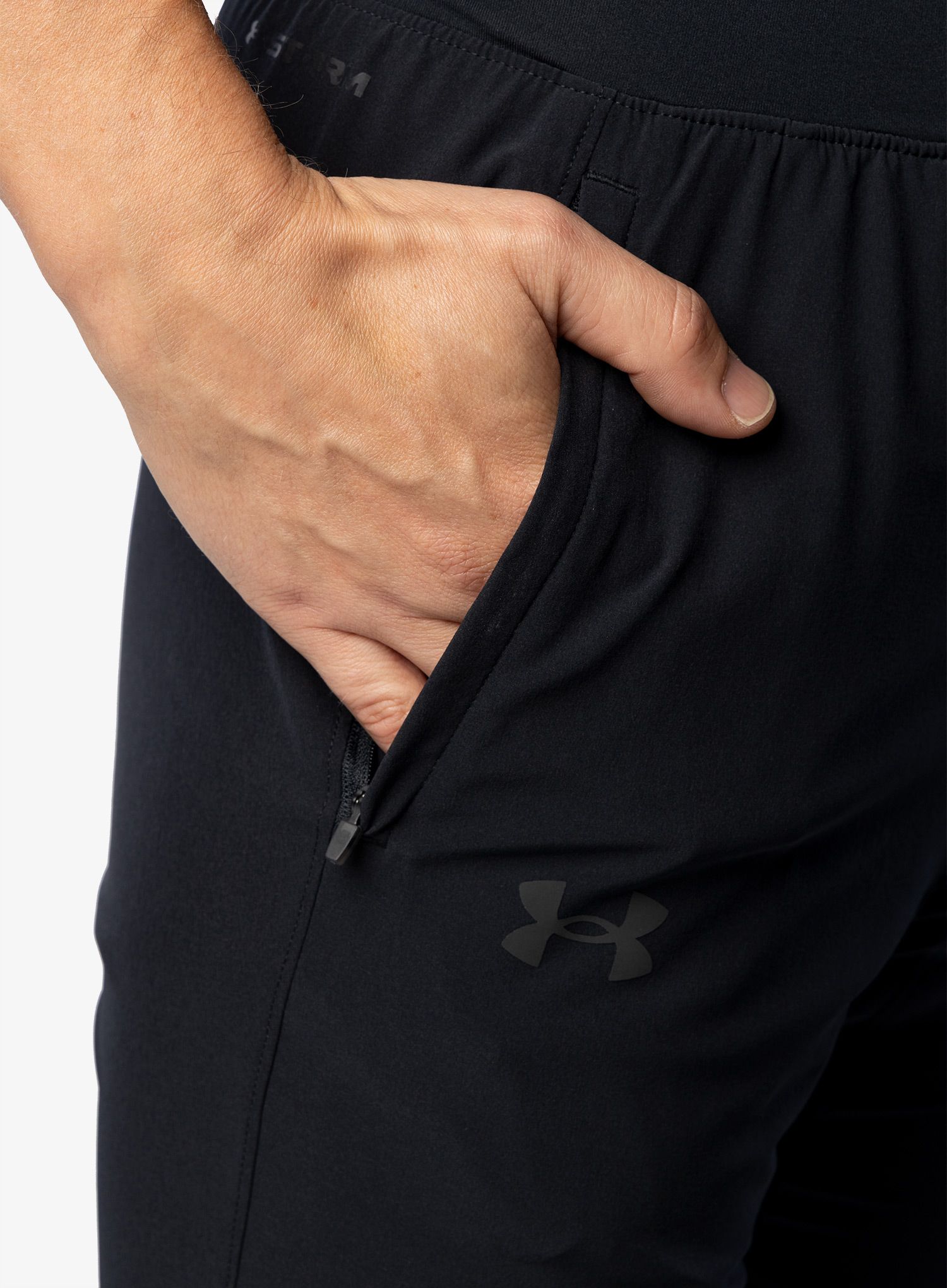 Under armour pants black top