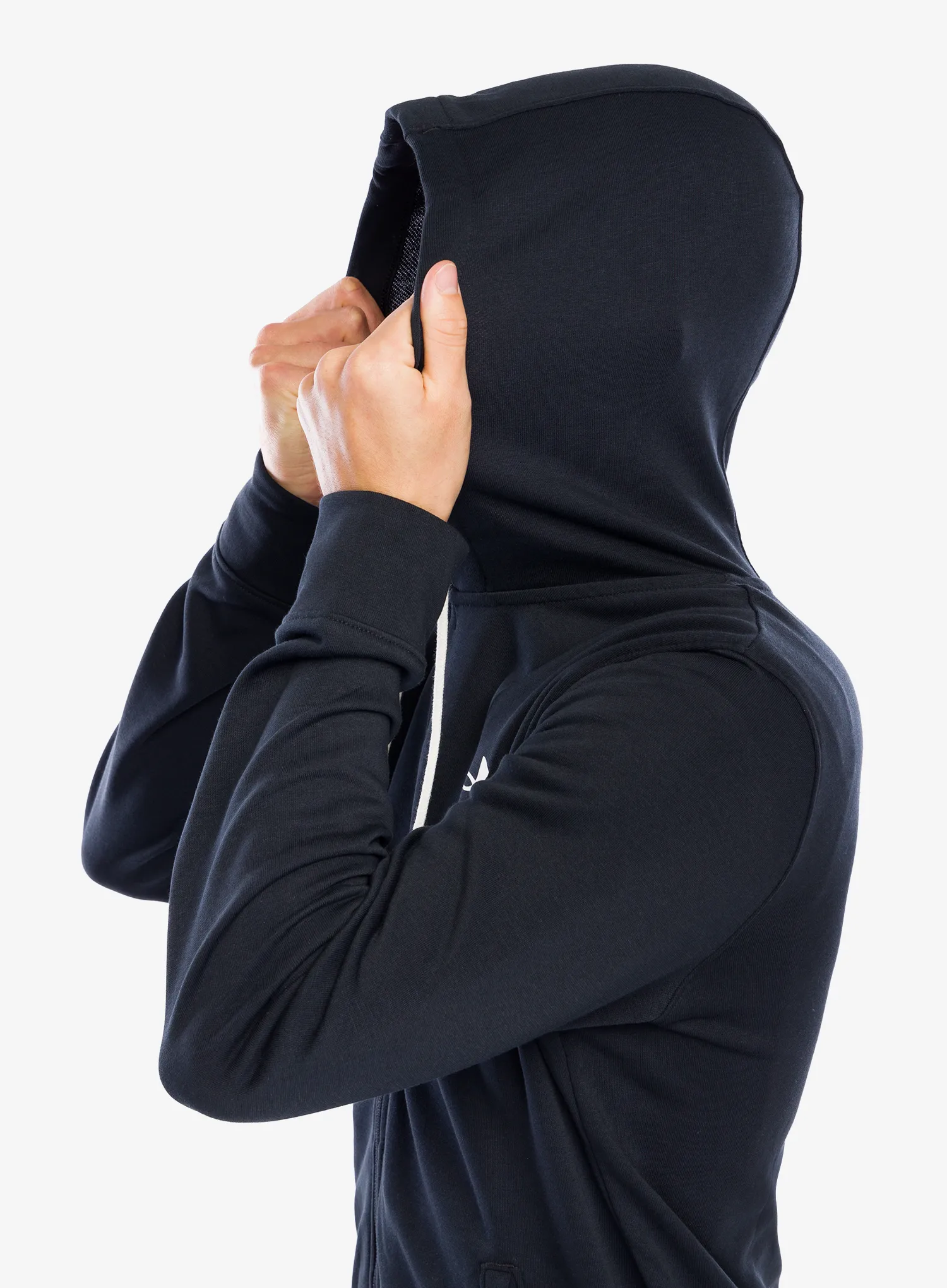 Majica s kapuljačom Under Armour Rival Terry Full-Zip - black/onyx white