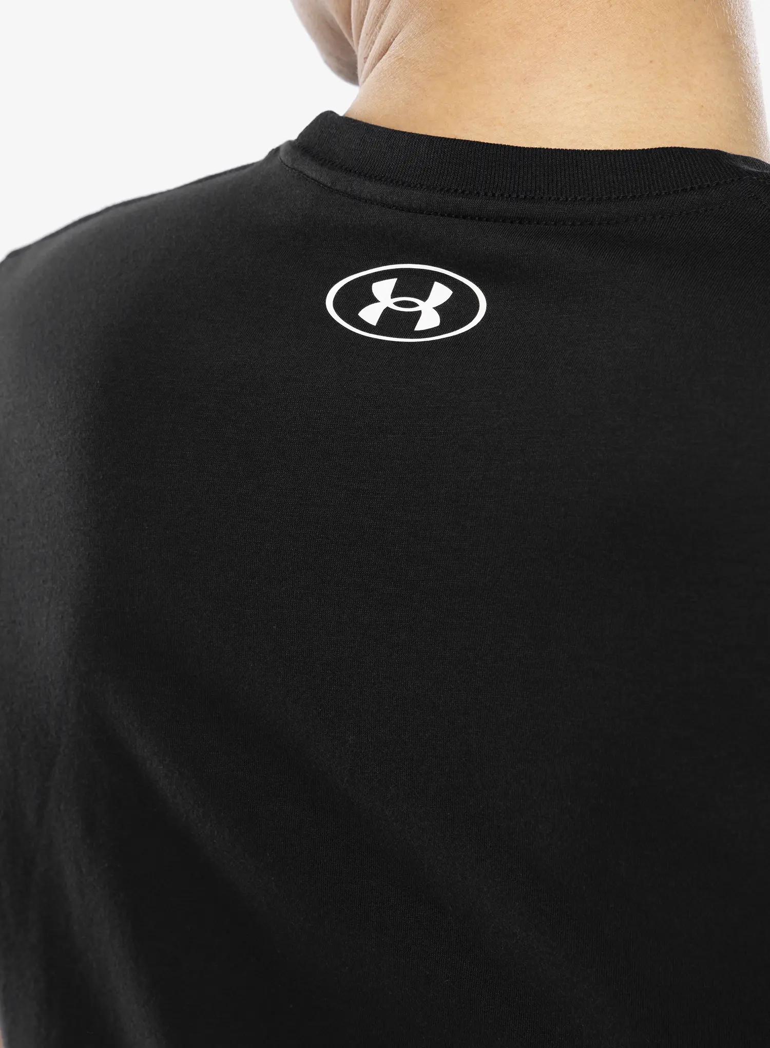 Pamučna majica Under Armour UA Logo Short Sleeve - black/white