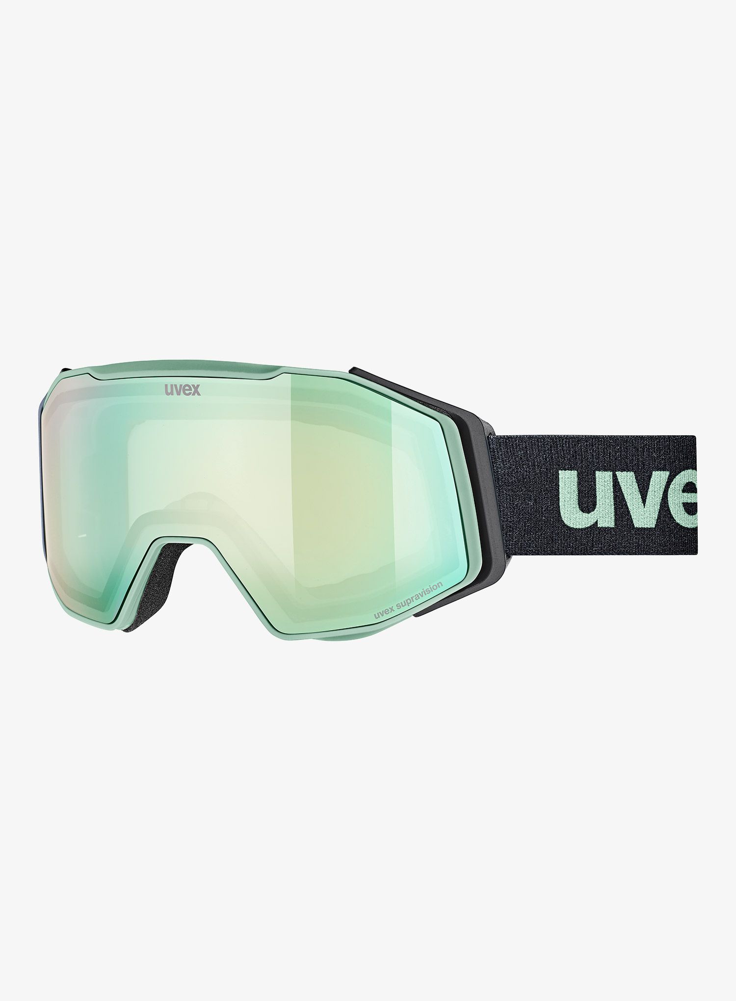 Skijaške naočale Uvex Gravity FM - oxid green/opal/orange/clear