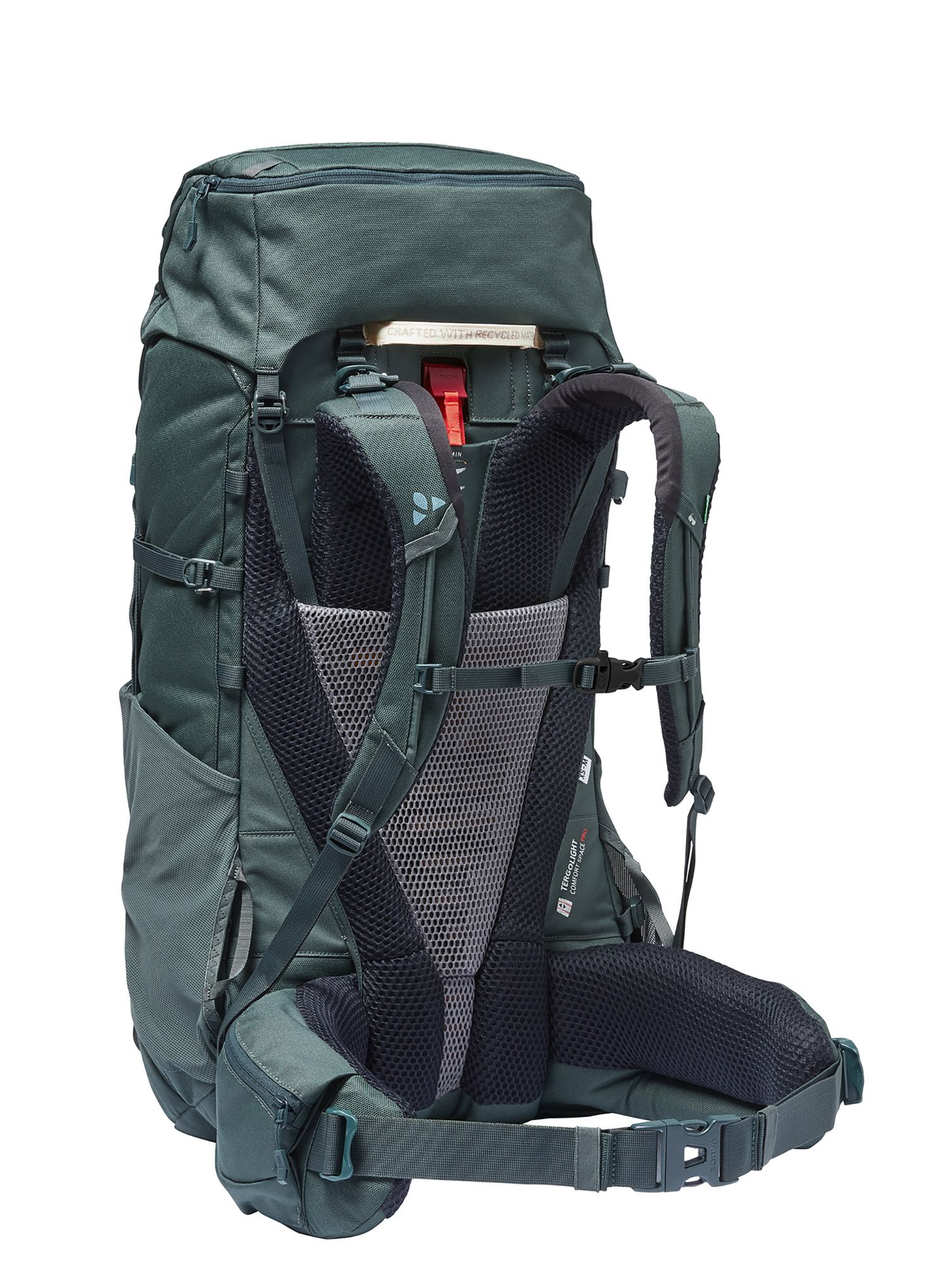 Ženski trekking ruksak Vaude Avox 60+10 - dark forest