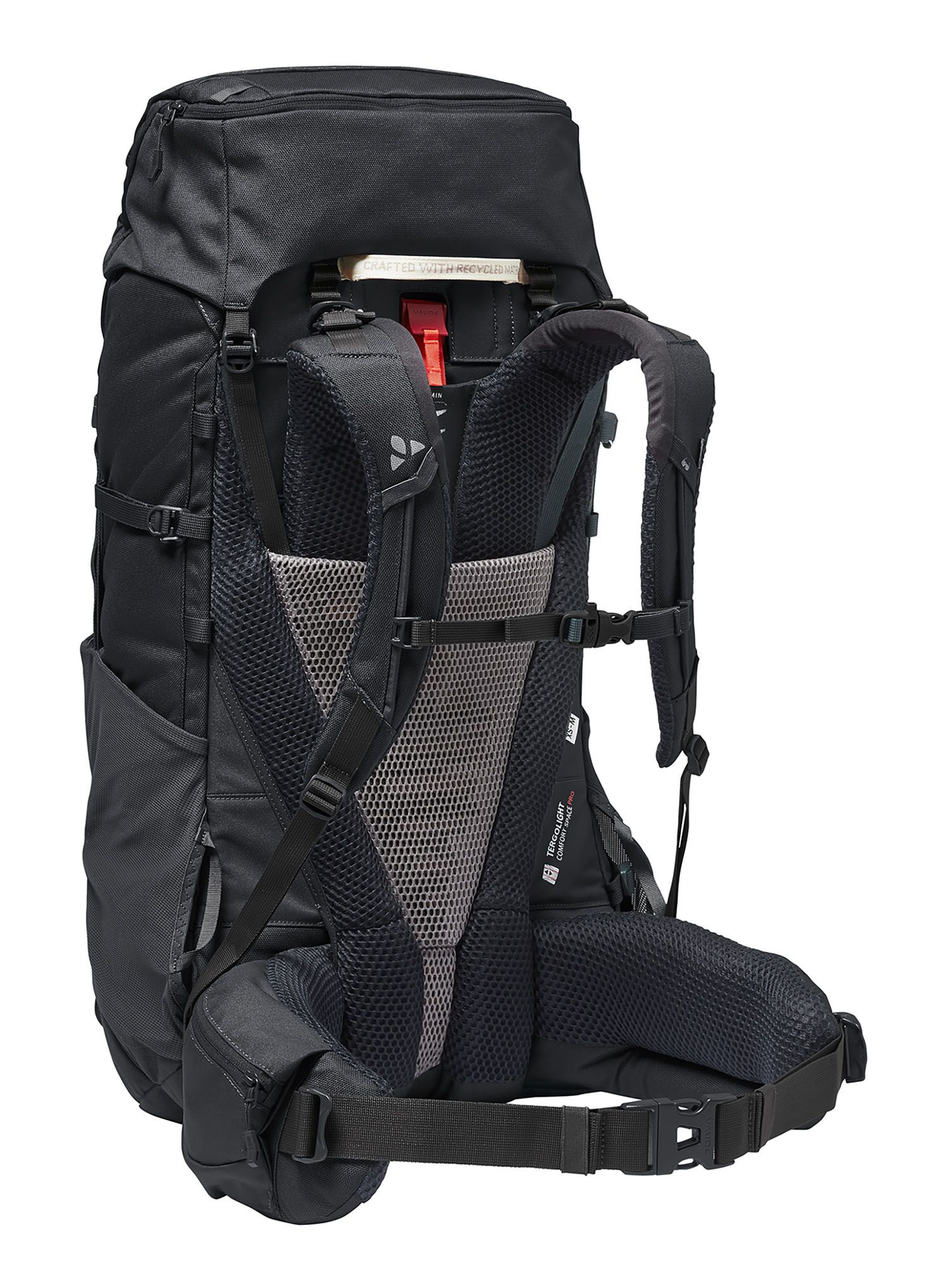 Ženski trekking ruksak Vaude Avox 60+10 - black