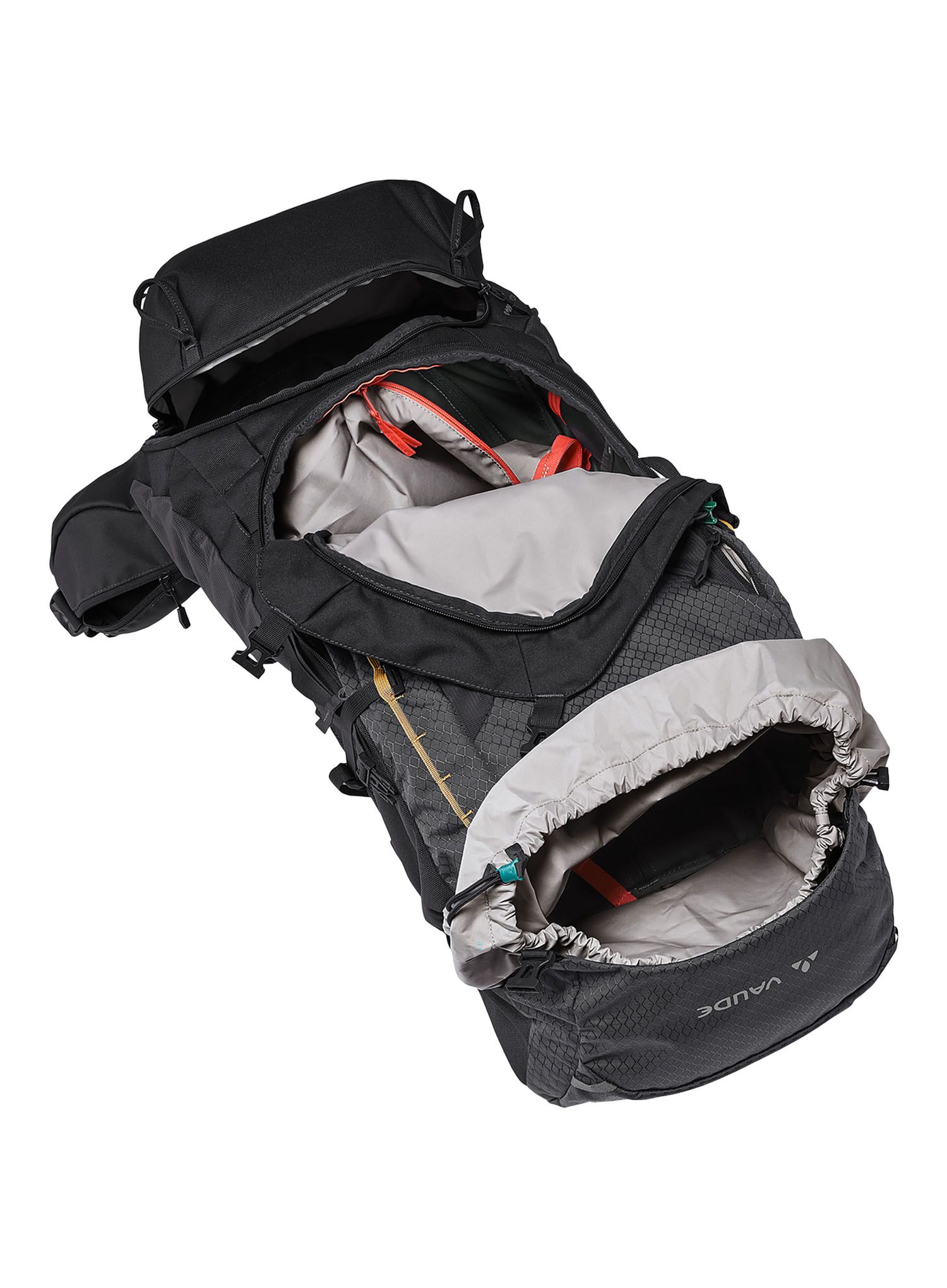 Ženski trekking ruksak Vaude Avox 60+10 - black