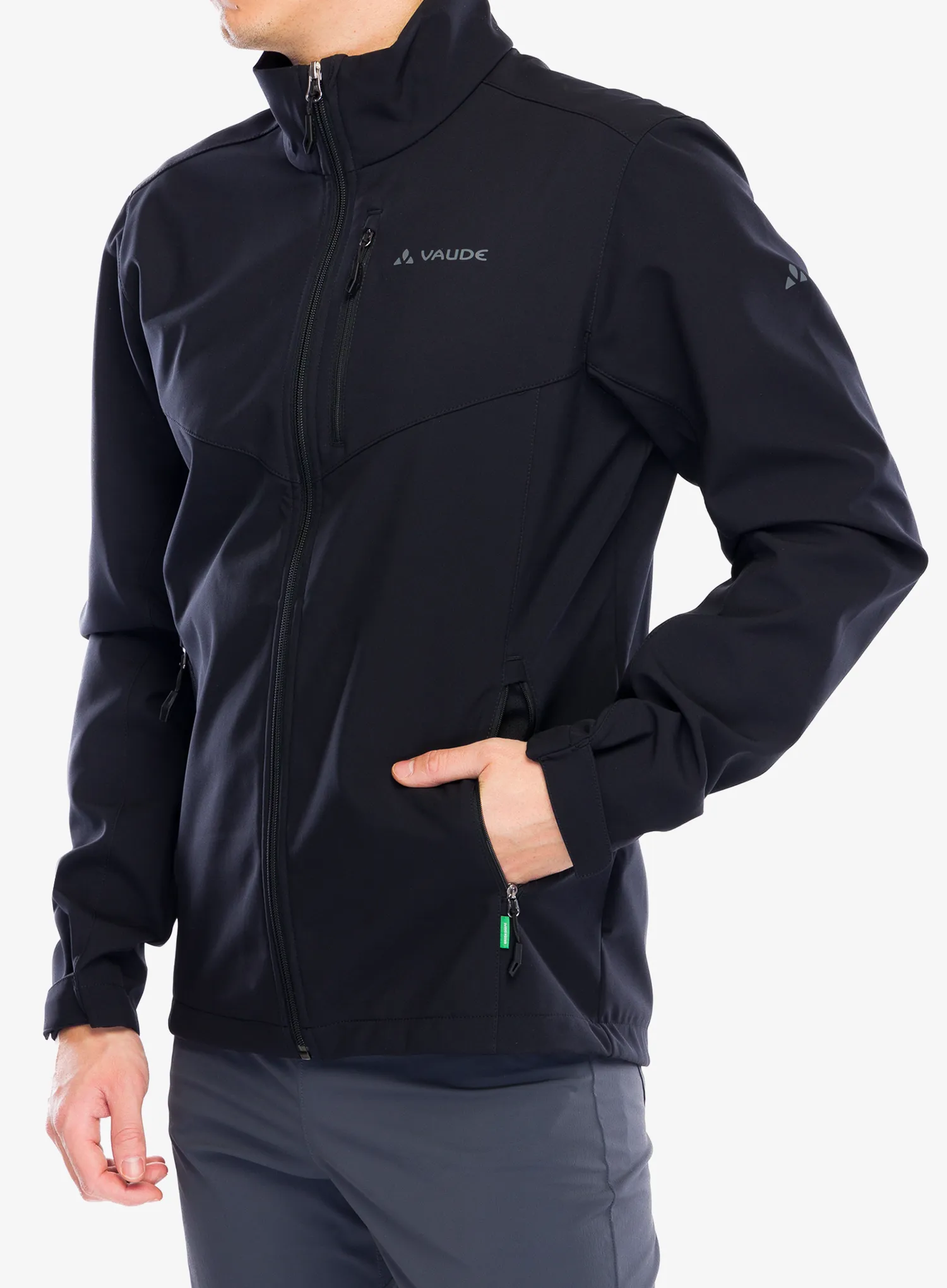 Softshell jakna Vaude Cyclone Jacket VI - black
