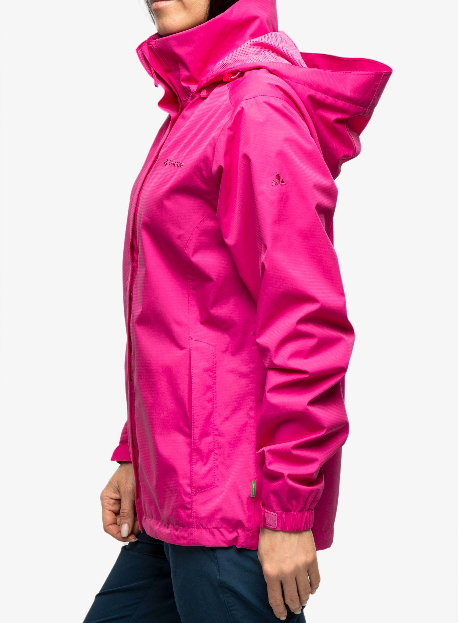 Ženska kišna jakna Vaude Escape Light Jacket - lychee