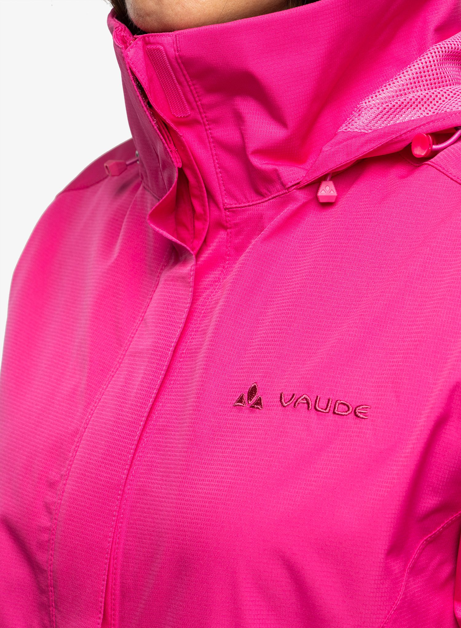 Ženska kišna jakna Vaude Escape Light Jacket - lychee