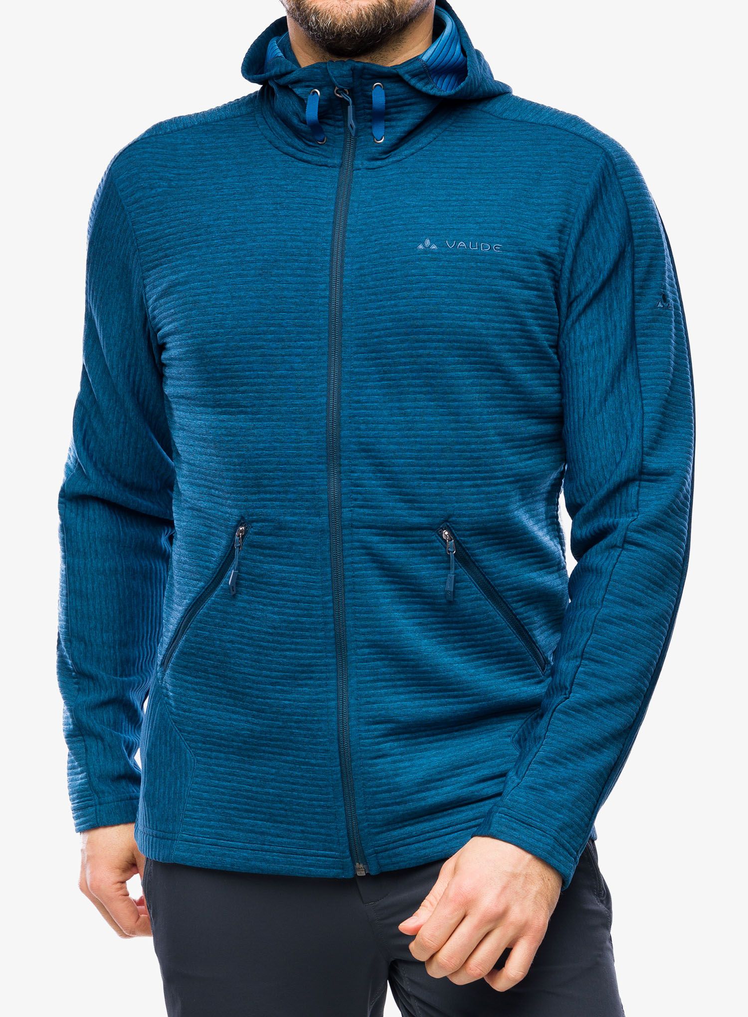 Dukserica od flisa Vaude Hemsby Jacket II - dark sea