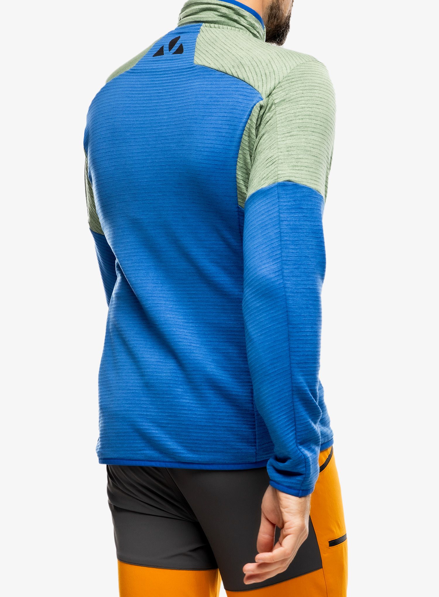 Dukserica od flisa Vaude Larice HZ Fleece Jacket - woodland