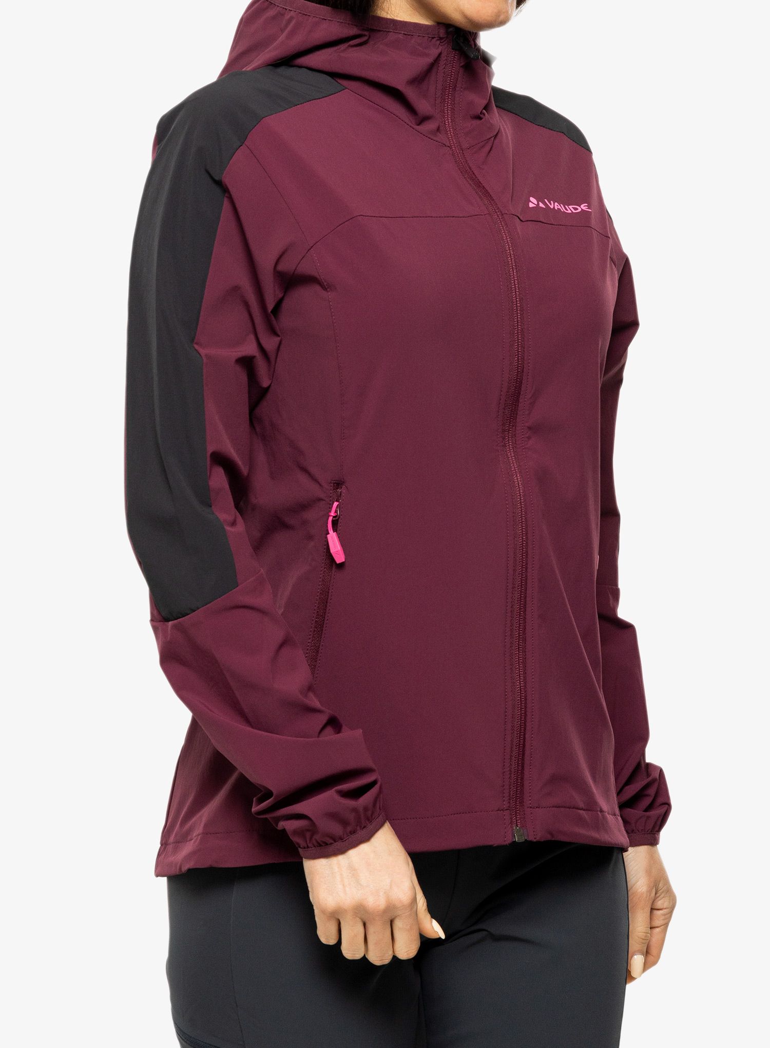 Ženska softshell jakna Vaude Moab Jacket IV - cassis